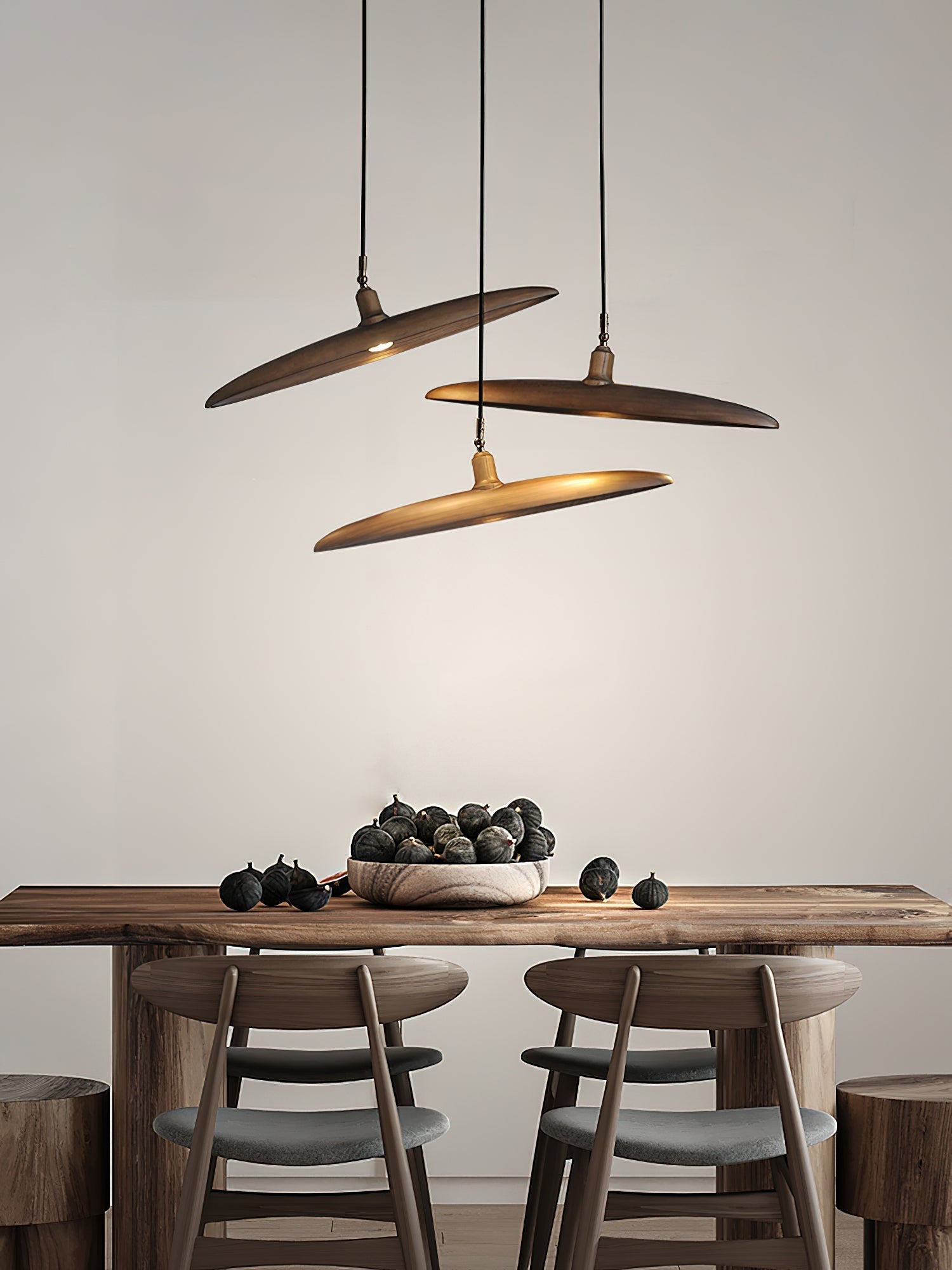Zelirira Blade Holz Pendelleuchte-Letslighting