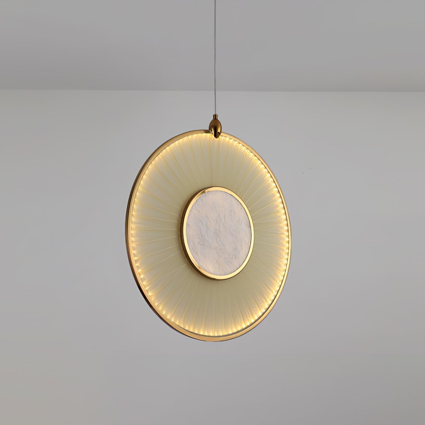 Nolan Moderne Stoff-Pendelleuchte-Letslighting