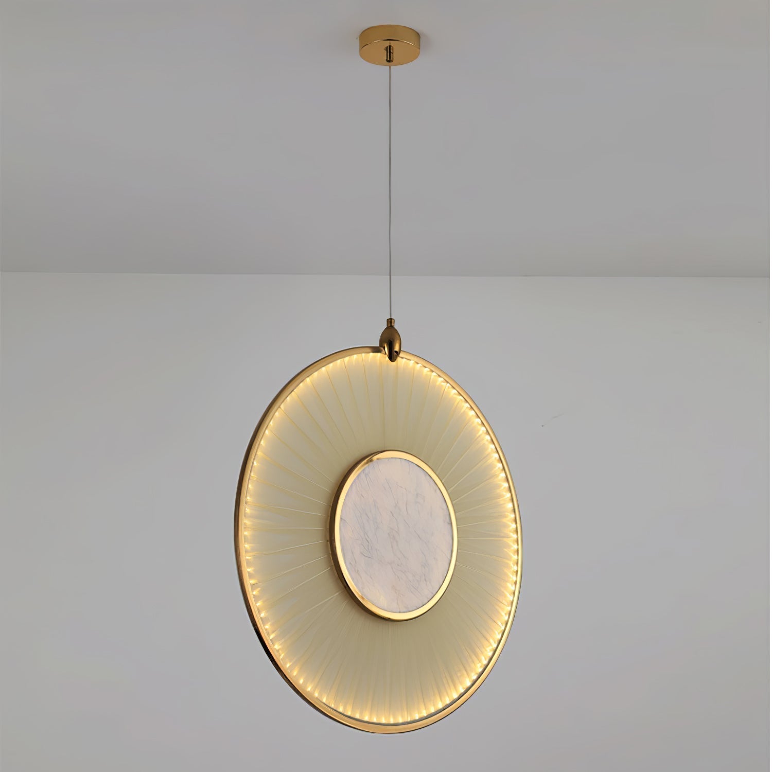 Nolan Moderne Stoff-Pendelleuchte-Letslighting