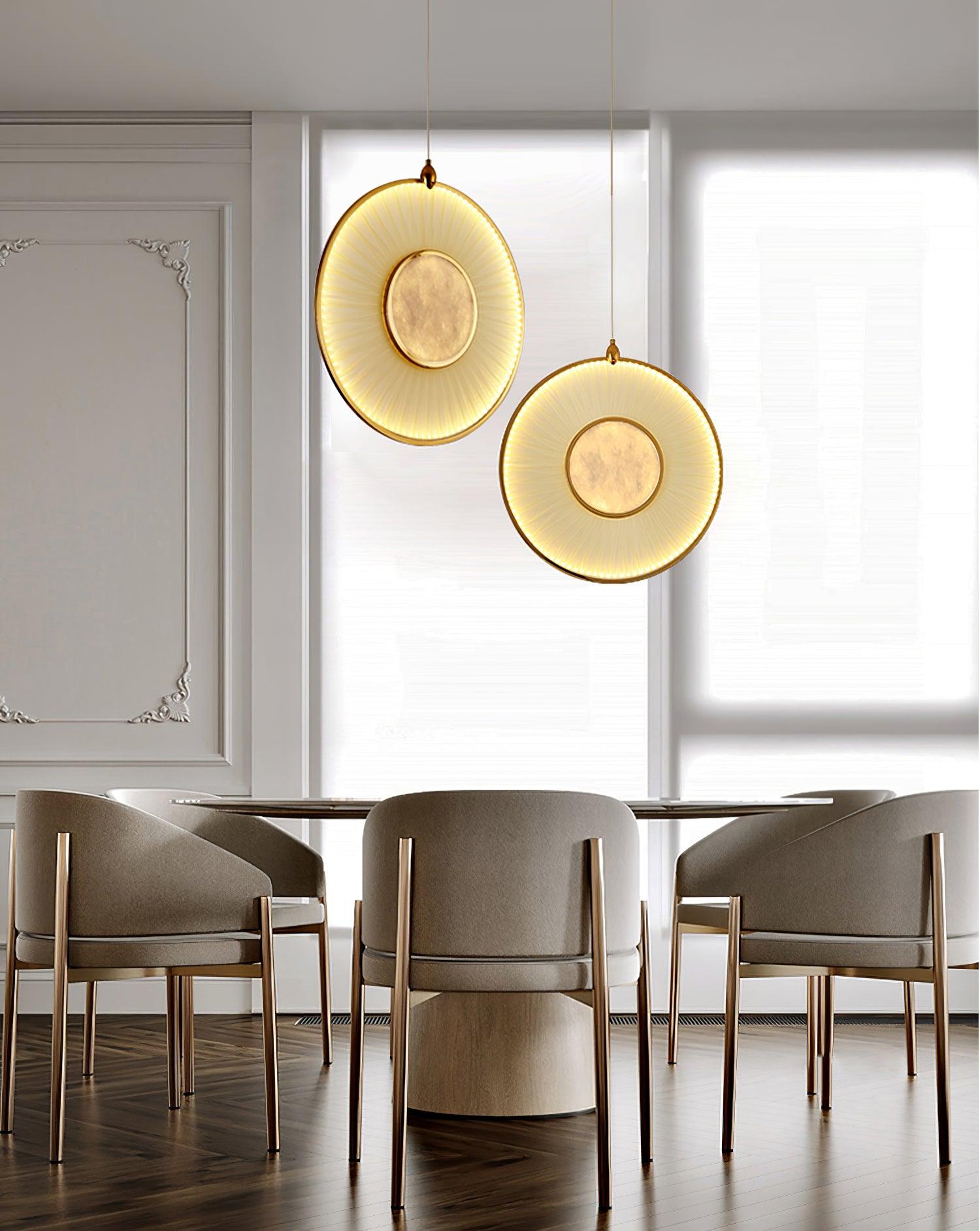Nolan Moderne Stoff-Pendelleuchte-Letslighting