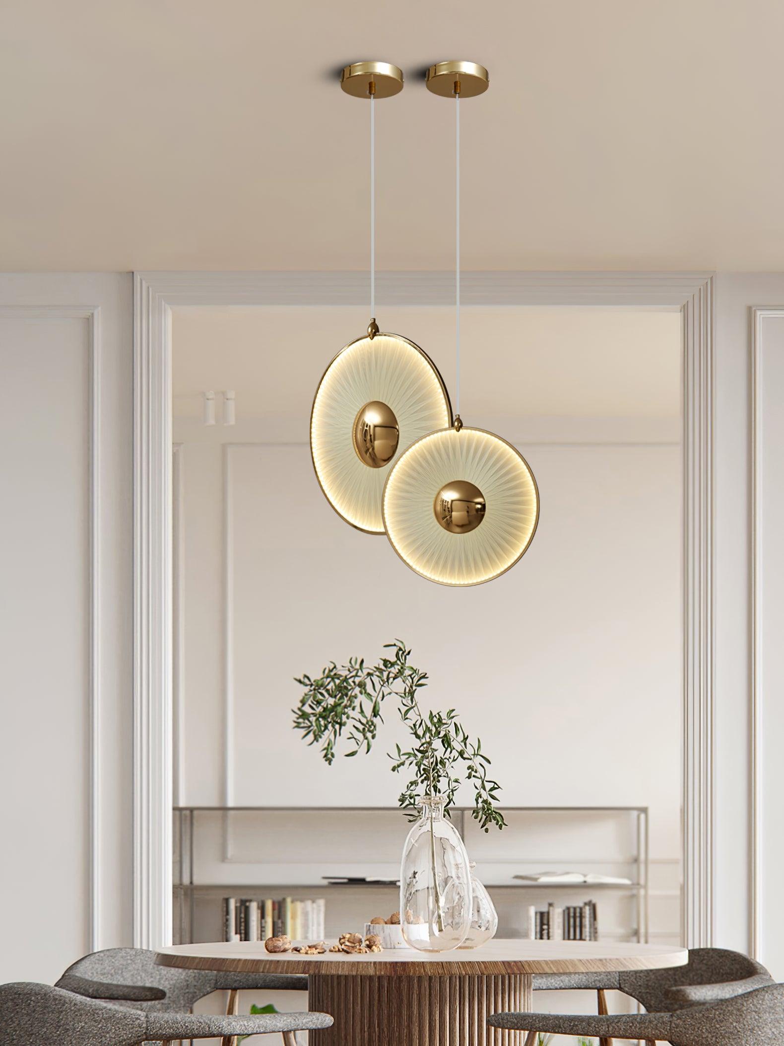 Nolan Moderne Stoff-Pendelleuchte-Letslighting