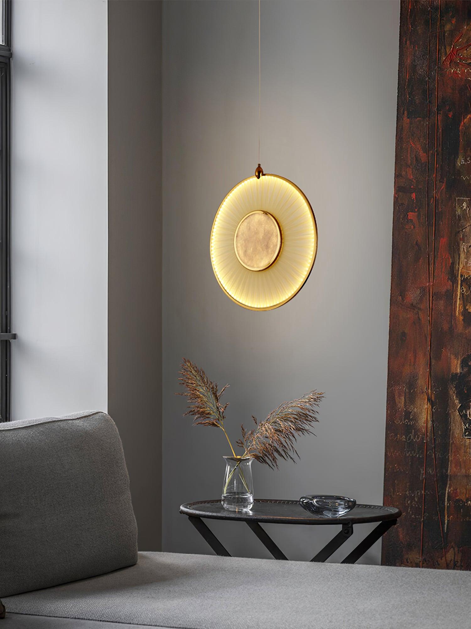 Nolan Moderne Stoff-Pendelleuchte-Letslighting