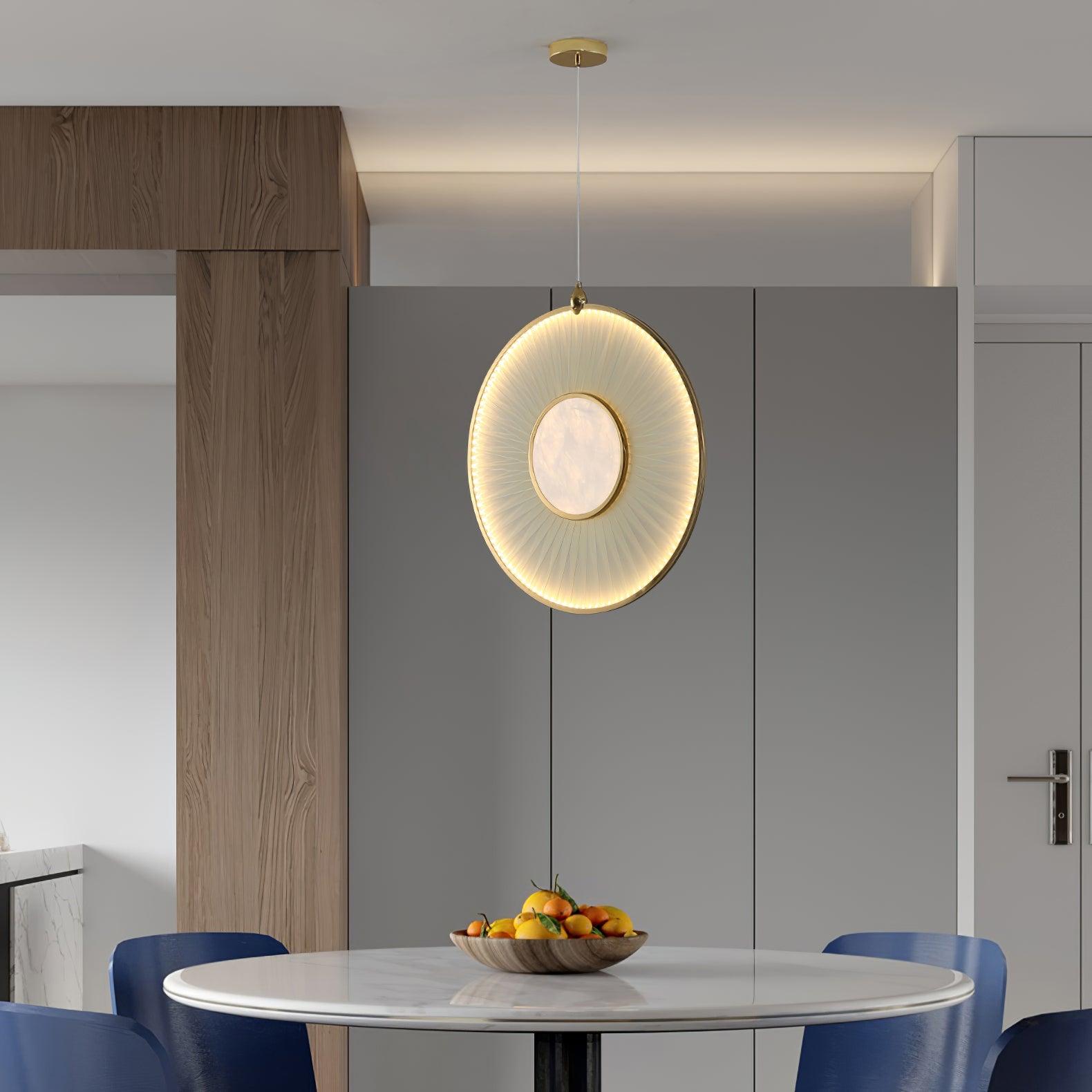Nolan Moderne Stoff-Pendelleuchte-Letslighting