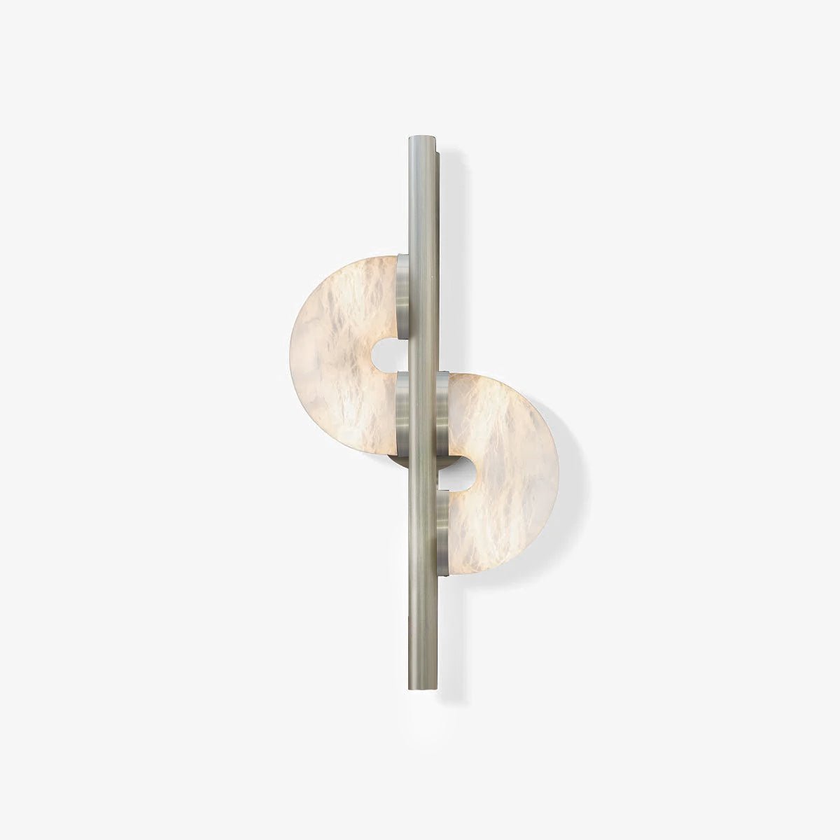 Liraven Dual Disc Alabaster Wall Light - Neutralighting