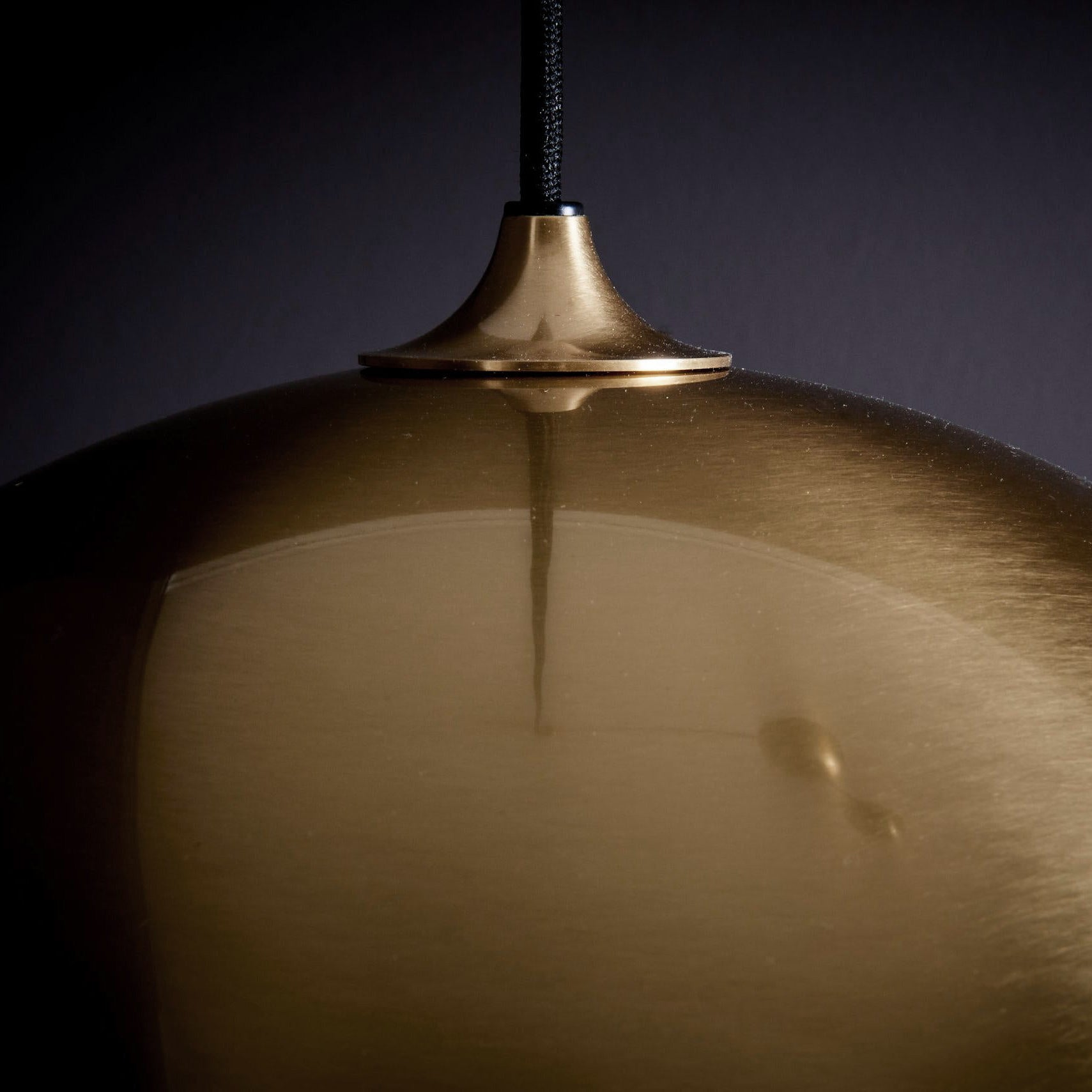 Omen Kuppel Balance Messing Pendelleuchte-Letslighting