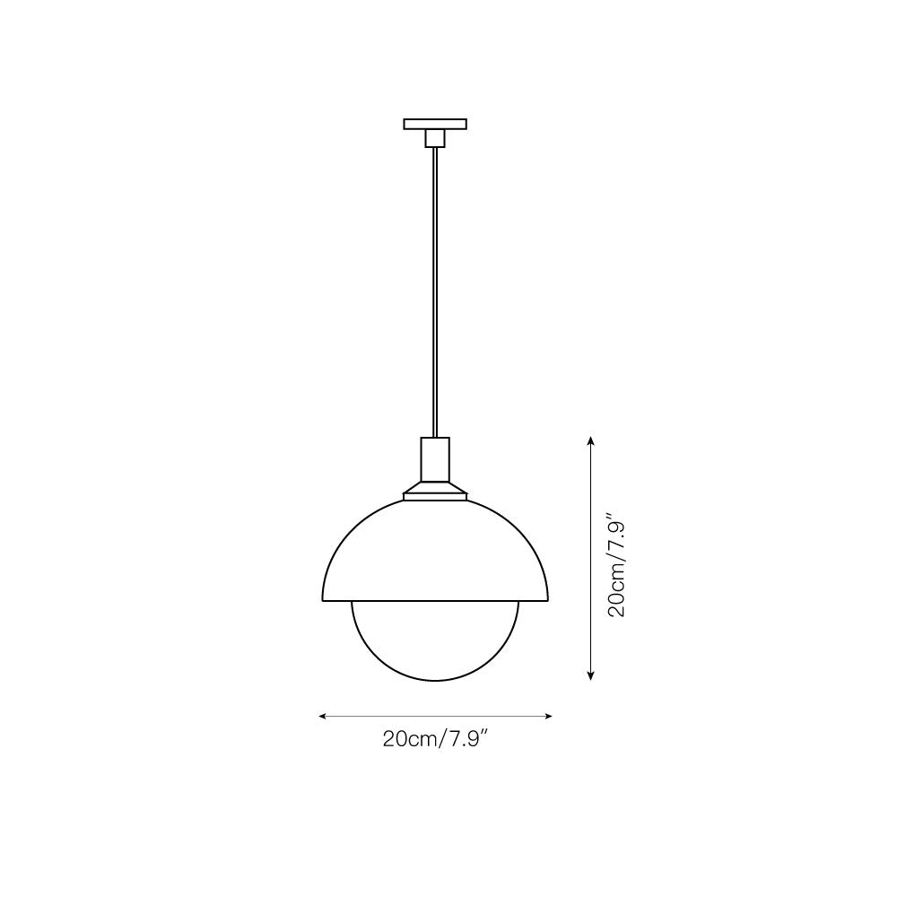 Pith Kuppel Perforiert Holz Pendelleuchte-Letslighting