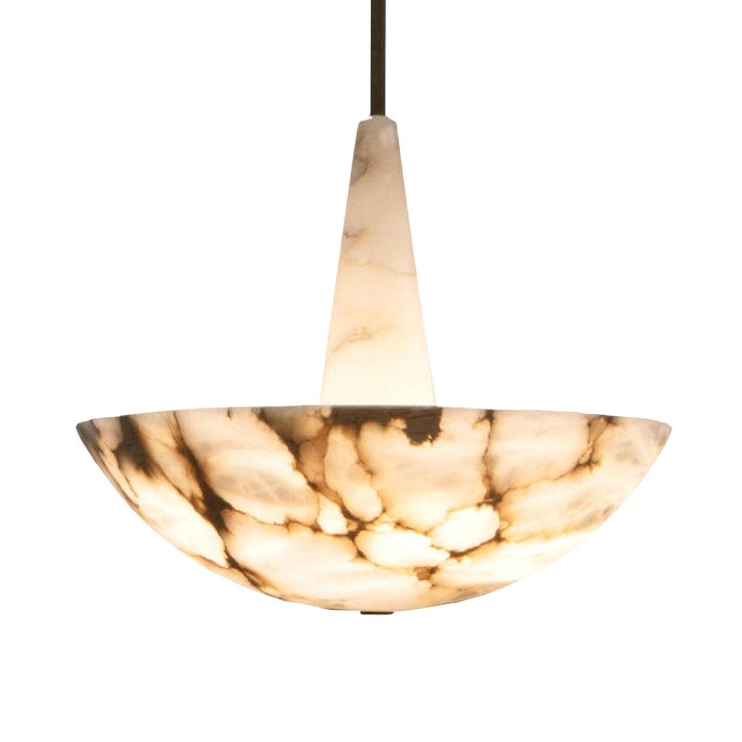 Umiros Alabaster Pendant Light Chandelier - Neutralighting