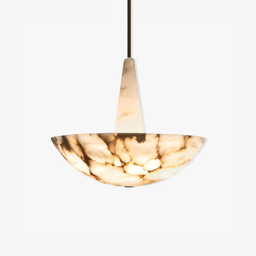 Umiros Alabaster Pendant Light Chandelier - Neutralighting