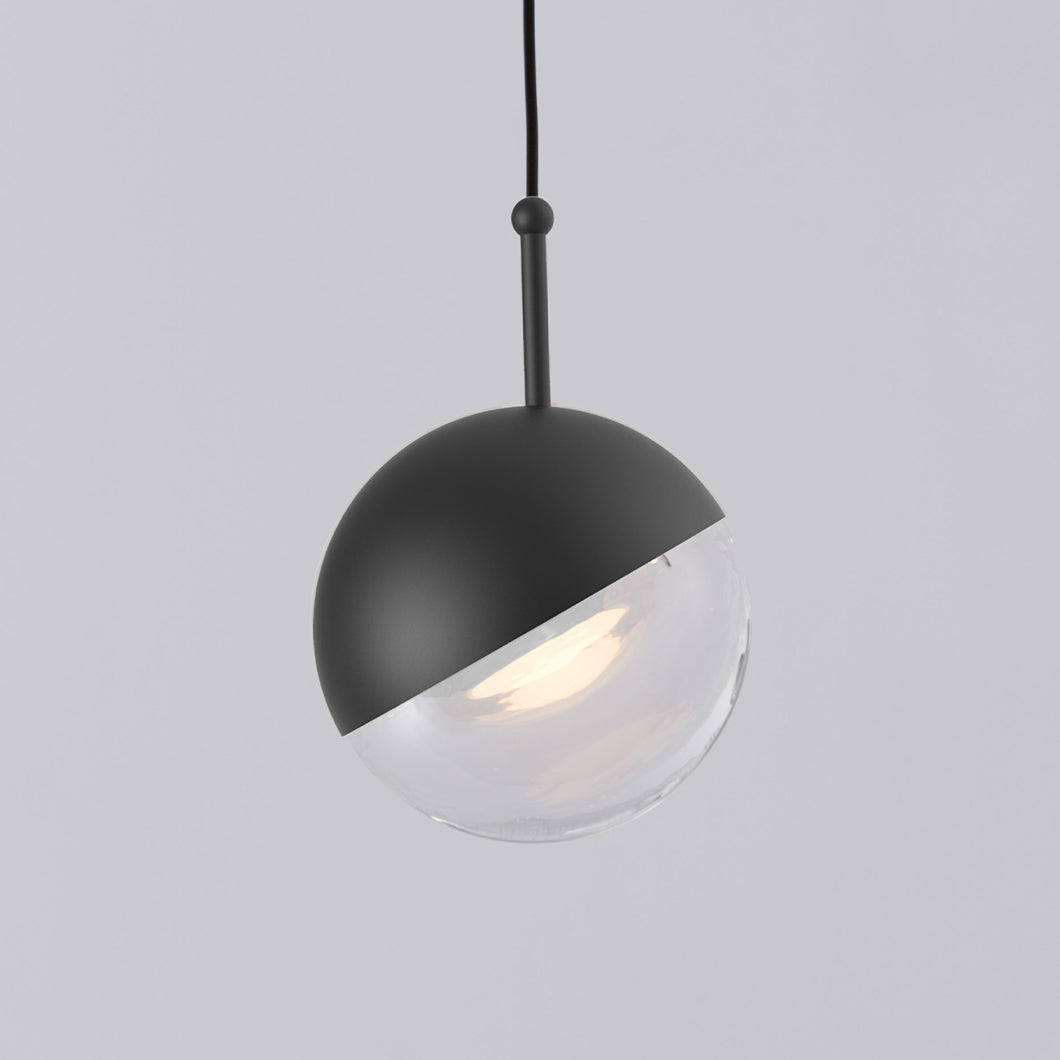 Solara Pendelleuchte Stahl Glas Mehrfach Tropfen-Letslighting