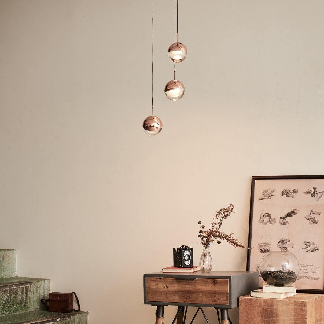Solara Pendelleuchte Stahl Glas Mehrfach Tropfen-Letslighting