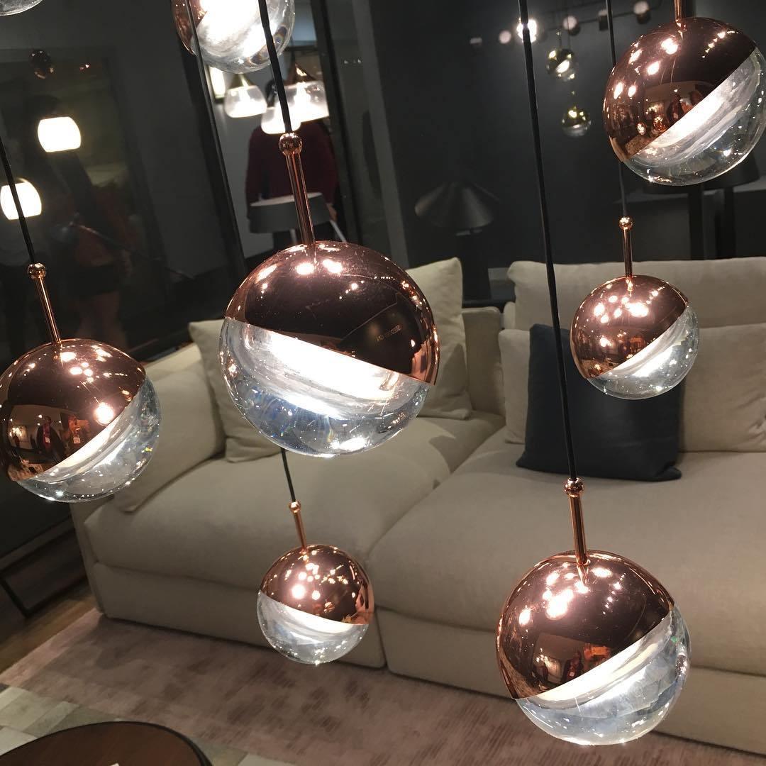 Solara Pendelleuchte Stahl Glas Mehrfach Tropfen-Letslighting