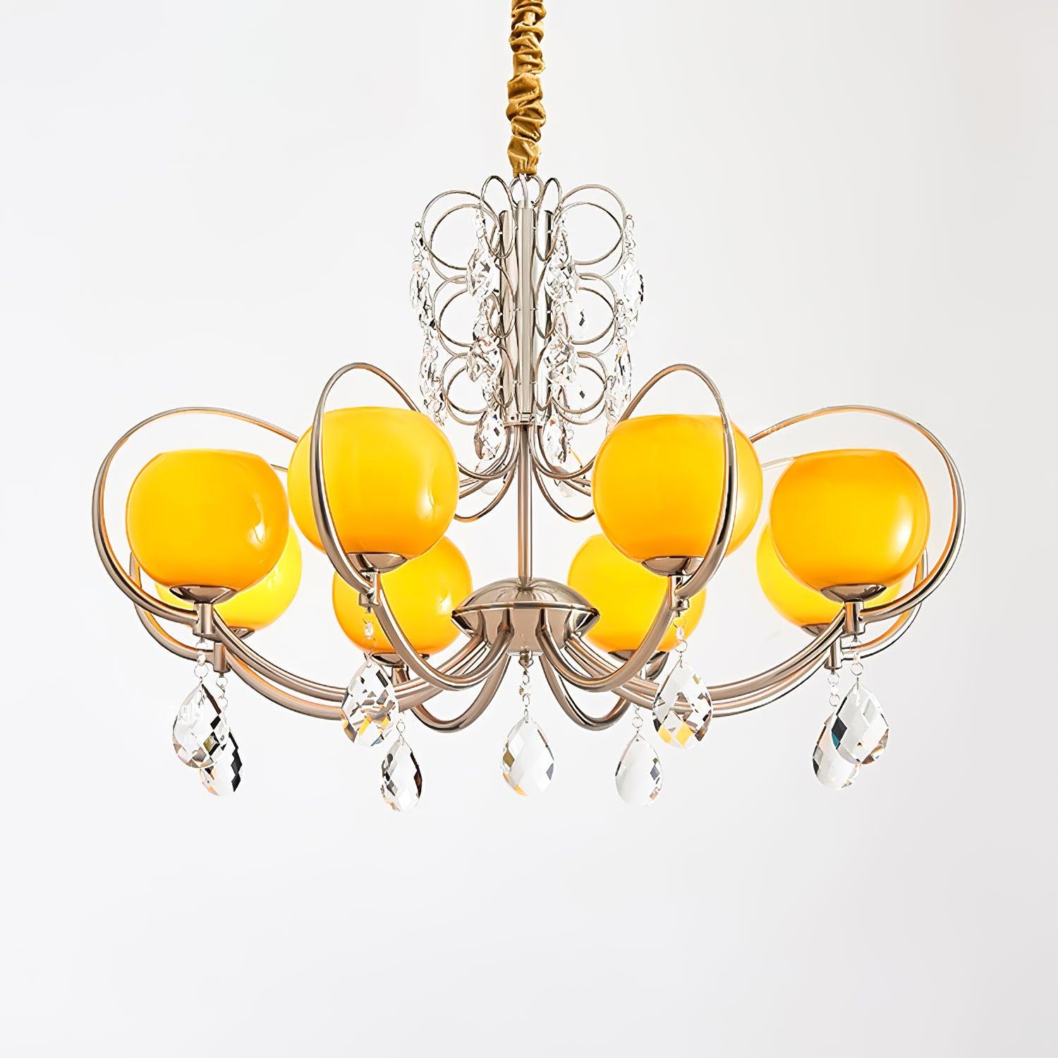 Jude Luxus-Glas-Kronleuchter-Letslighting