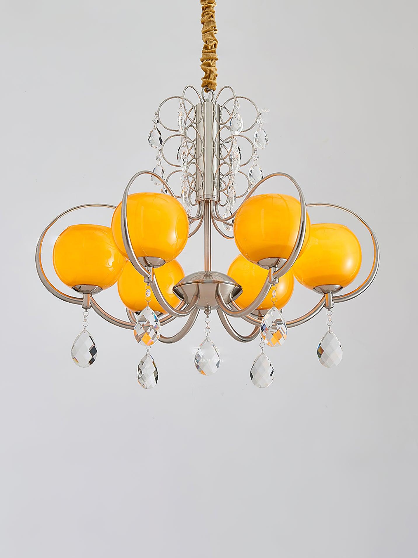 Jude Luxus-Glas-Kronleuchter-Letslighting