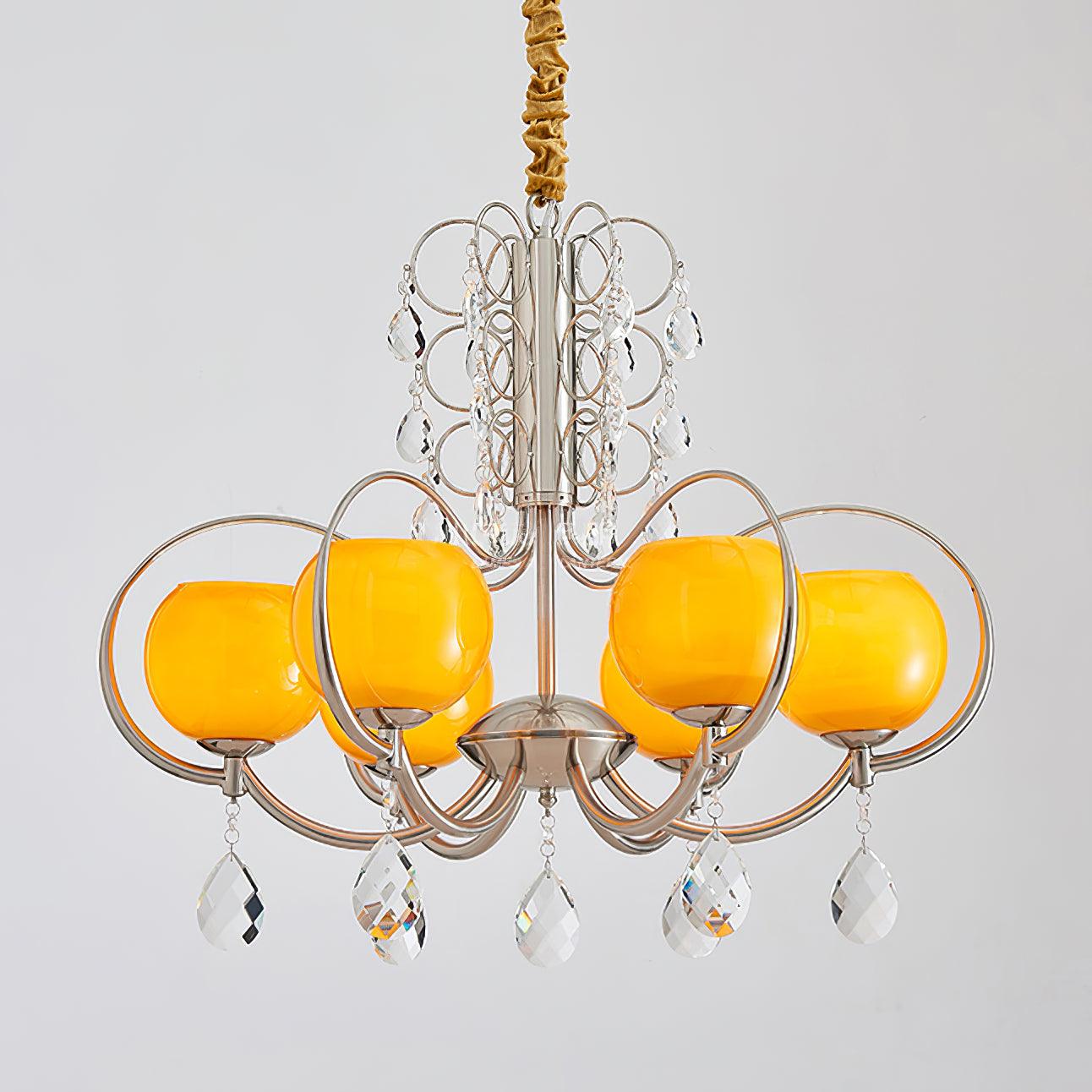Jude Luxus-Glas-Kronleuchter-Letslighting