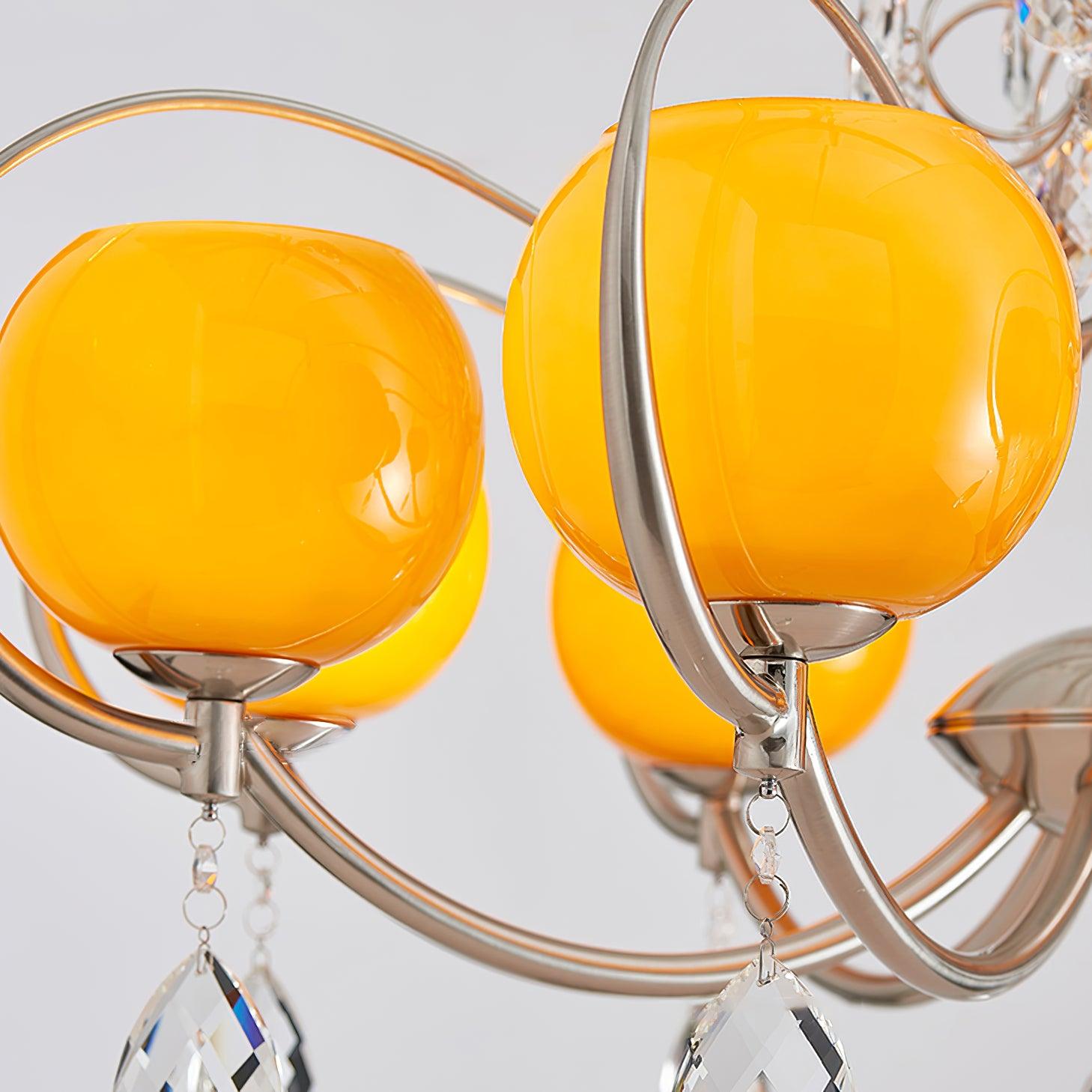 Jude Luxus-Glas-Kronleuchter-Letslighting