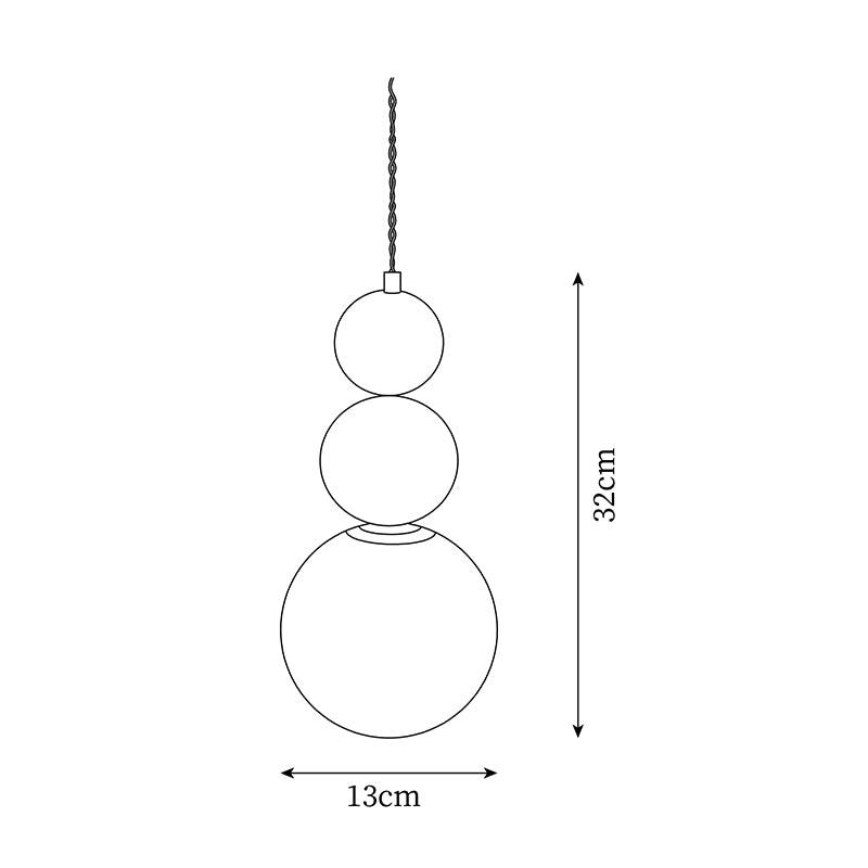 Lunetta Stacked Pendant Light - Letslighting