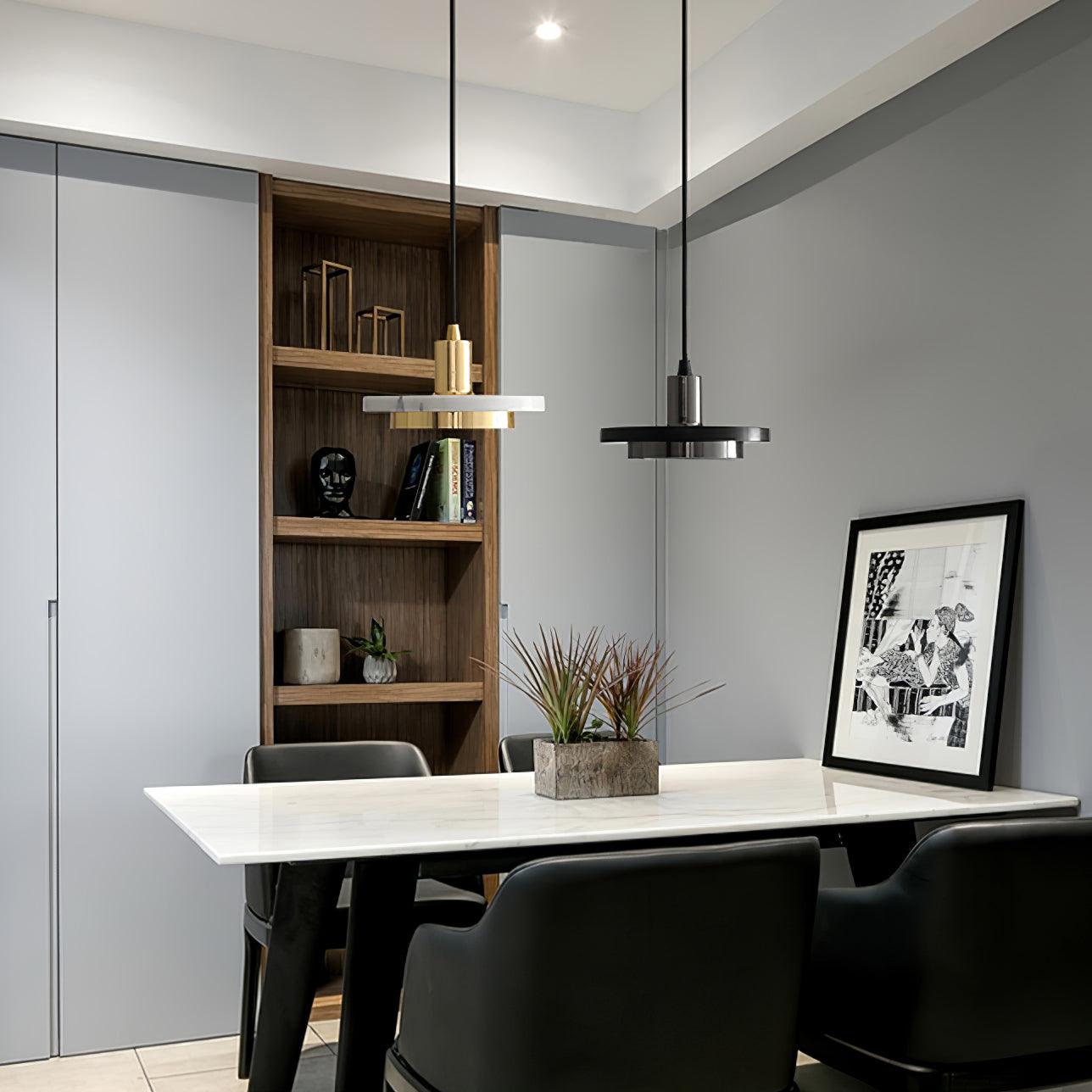 Double Circle Pendant Light - Blowlighting