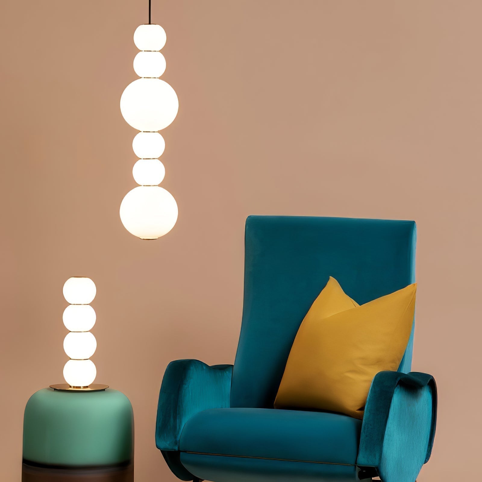 Frankie Minimalistisch Glas Pendelleuchte Leuchte-Letslighting