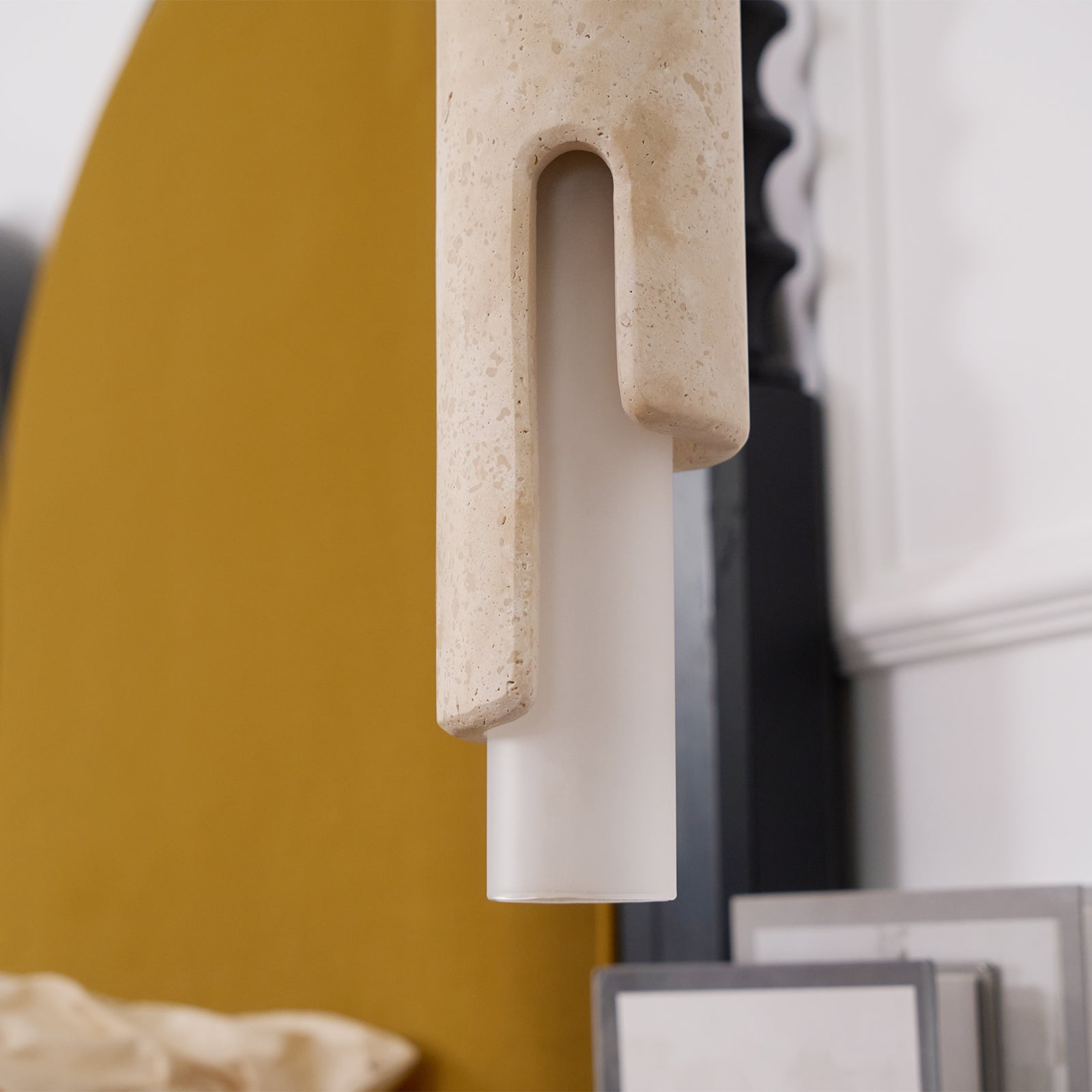 Elix Modern Minimalist Marble Glass Pendant Lamp - Letslighting