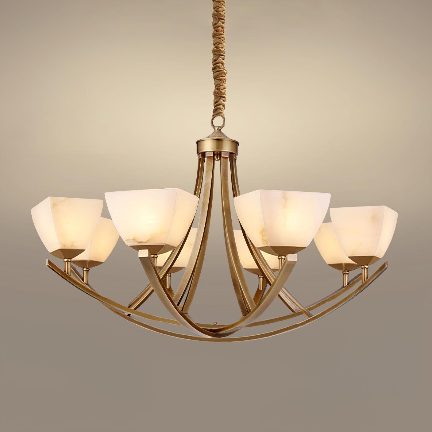 Crown Klassischer Messing-Kronleuchter-Letslighting