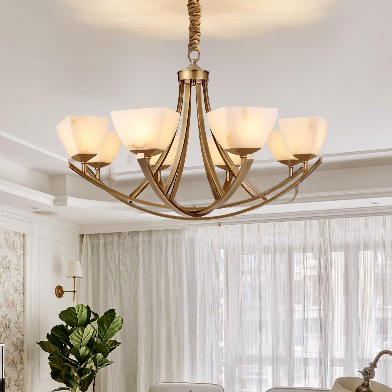 Crown Klassischer Messing-Kronleuchter-Letslighting