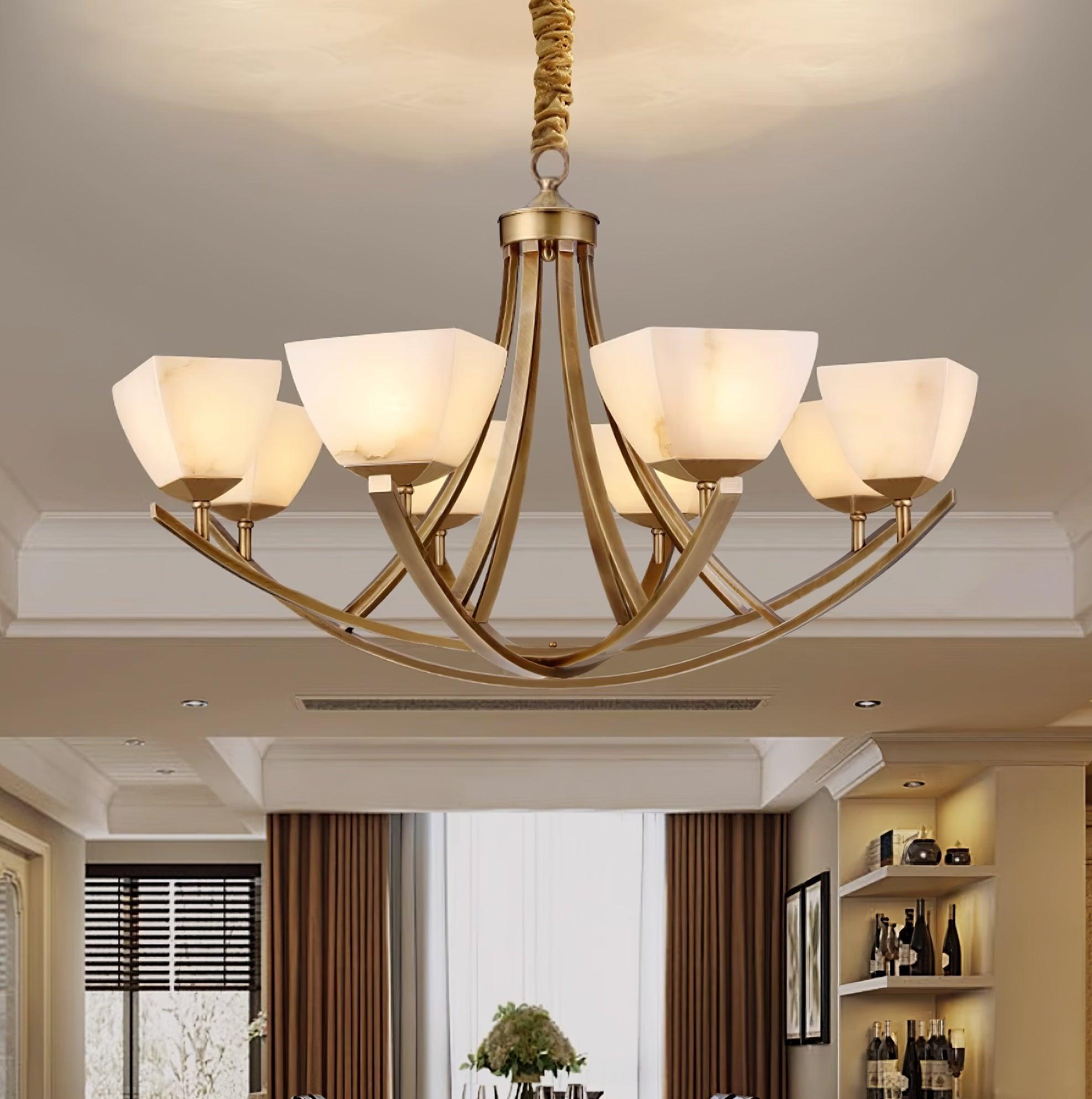 Crown Klassischer Messing-Kronleuchter-Letslighting