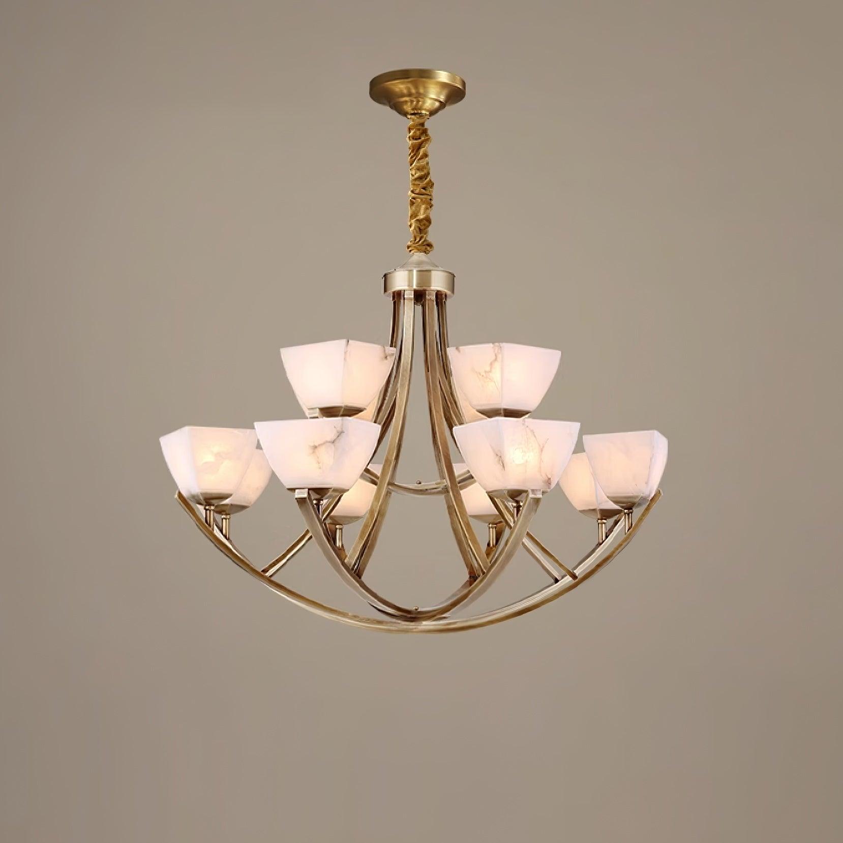 Crown Klassischer Messing-Kronleuchter-Letslighting