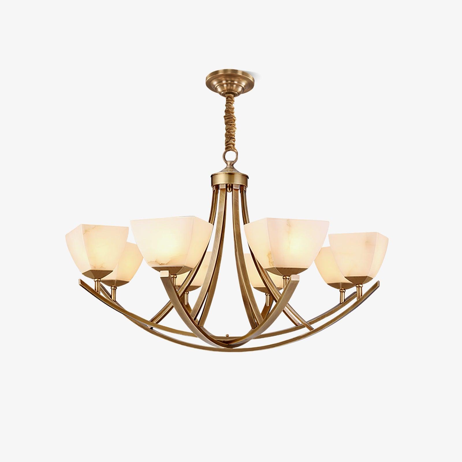 Crown Klassischer Messing-Kronleuchter-Letslighting