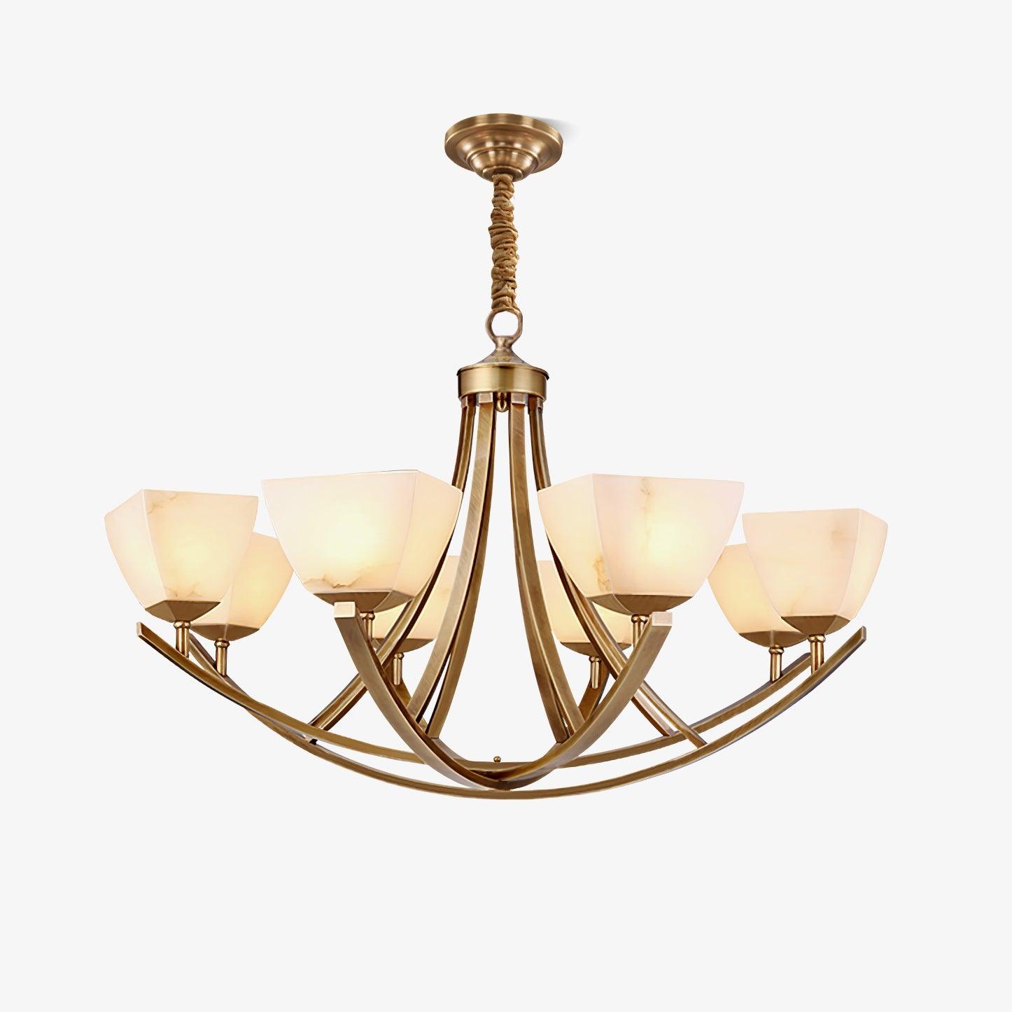 Crown Klassischer Messing-Kronleuchter-Letslighting