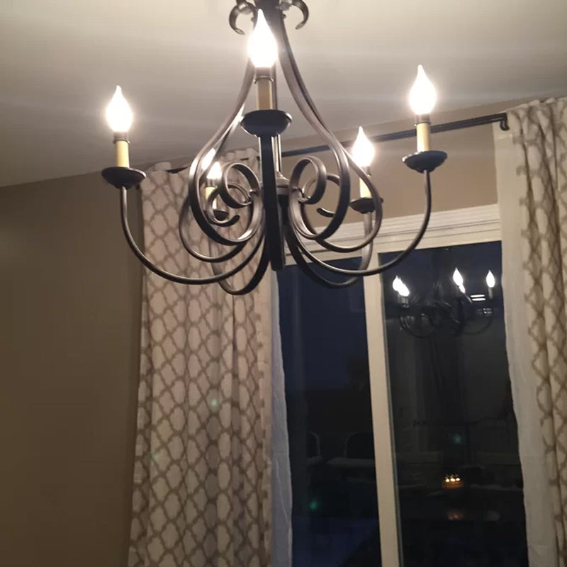 Cove Vintage Industrial Brass Chandeliers-Letslighting