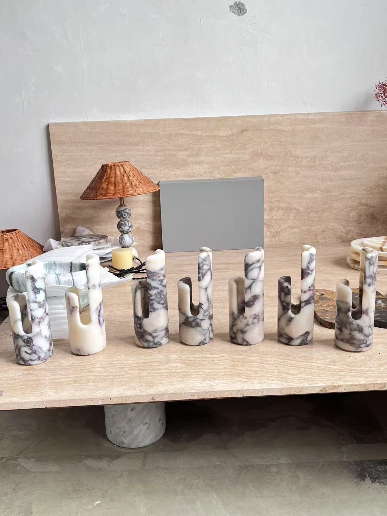 Elix Modern Minimalist Marble Glass Pendant Lamp - Letslighting