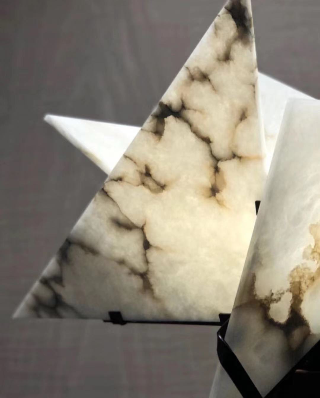 Drape Alabaster Floor Lamp - Letslighting