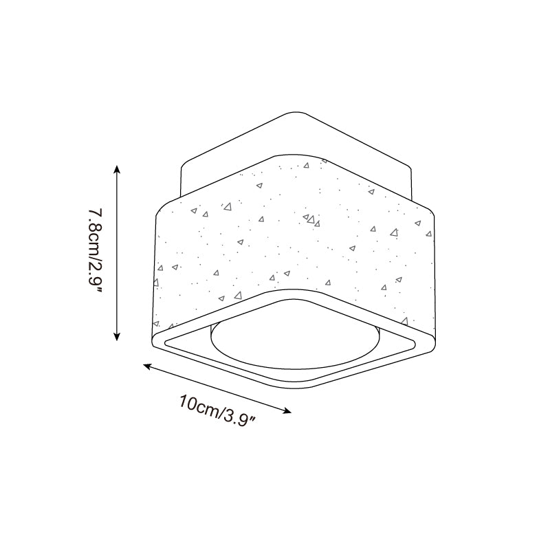 Ritta Ceiling Light Organic Rounded - Letslighting
