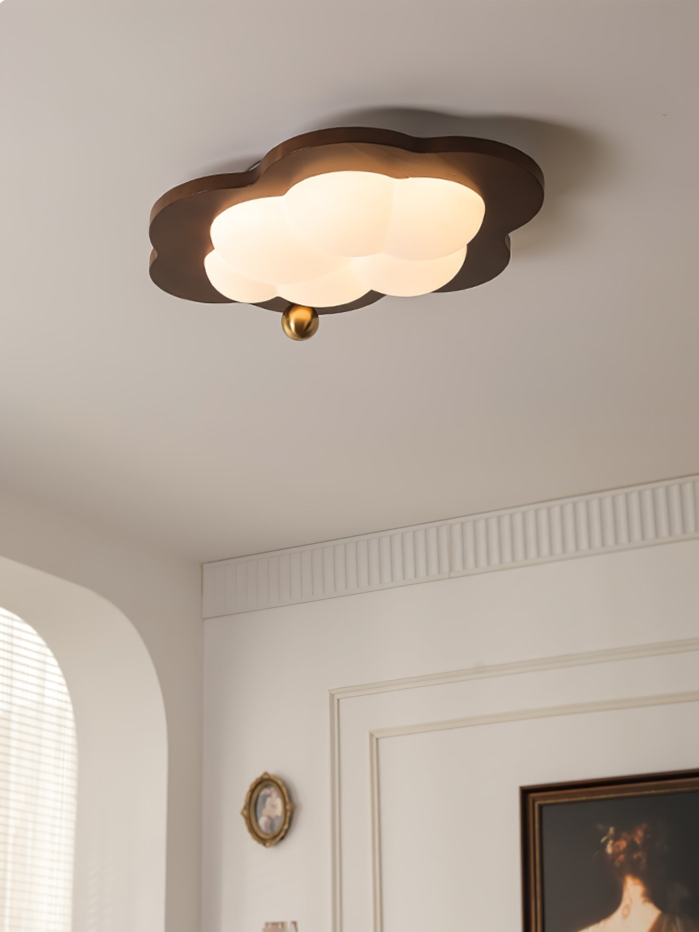 Ivaren Premium Nordic Art Holz Deckenleuchte-Letslighting