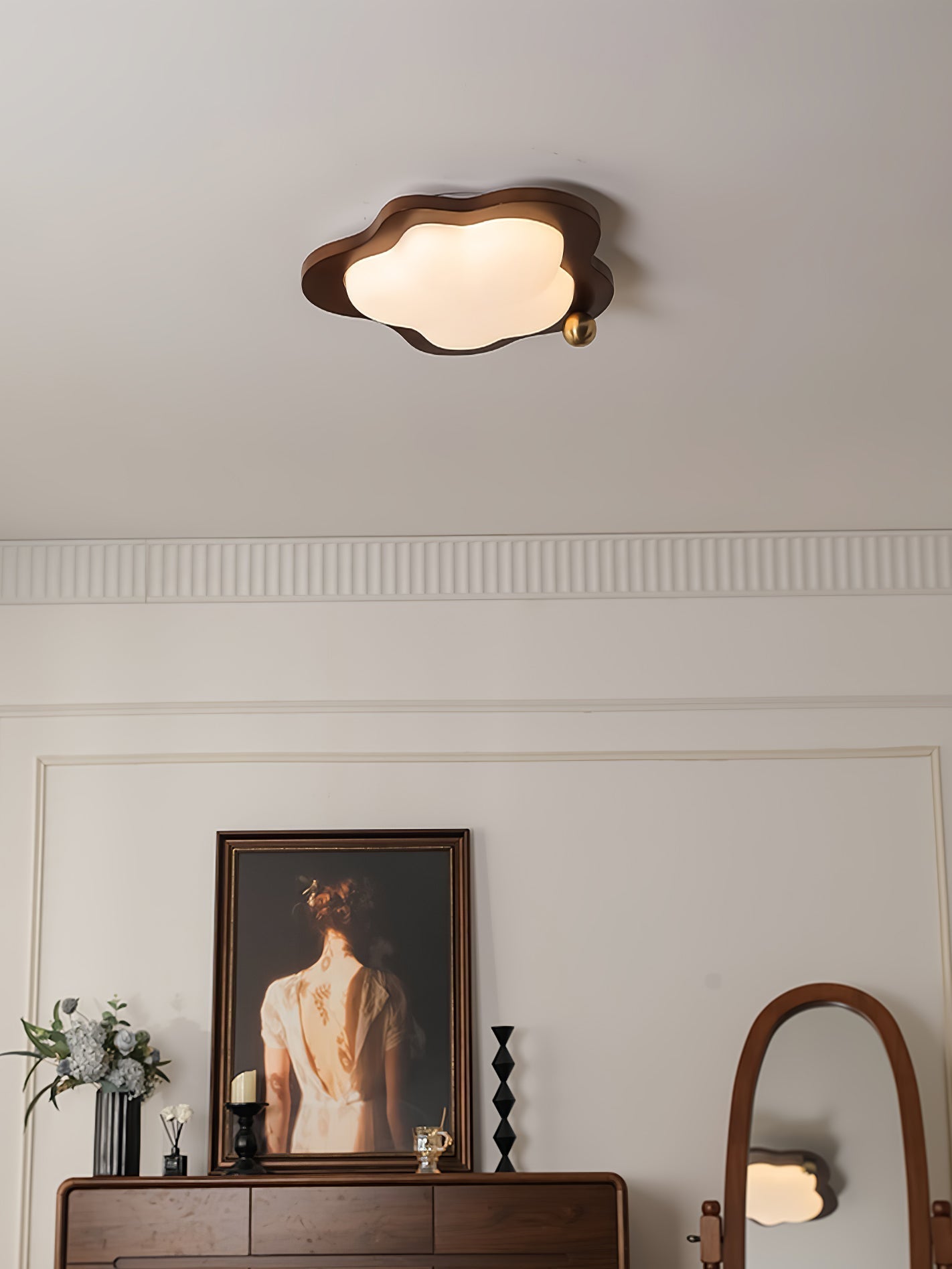 Ivaren Premium Nordic Art Holz Deckenleuchte-Letslighting