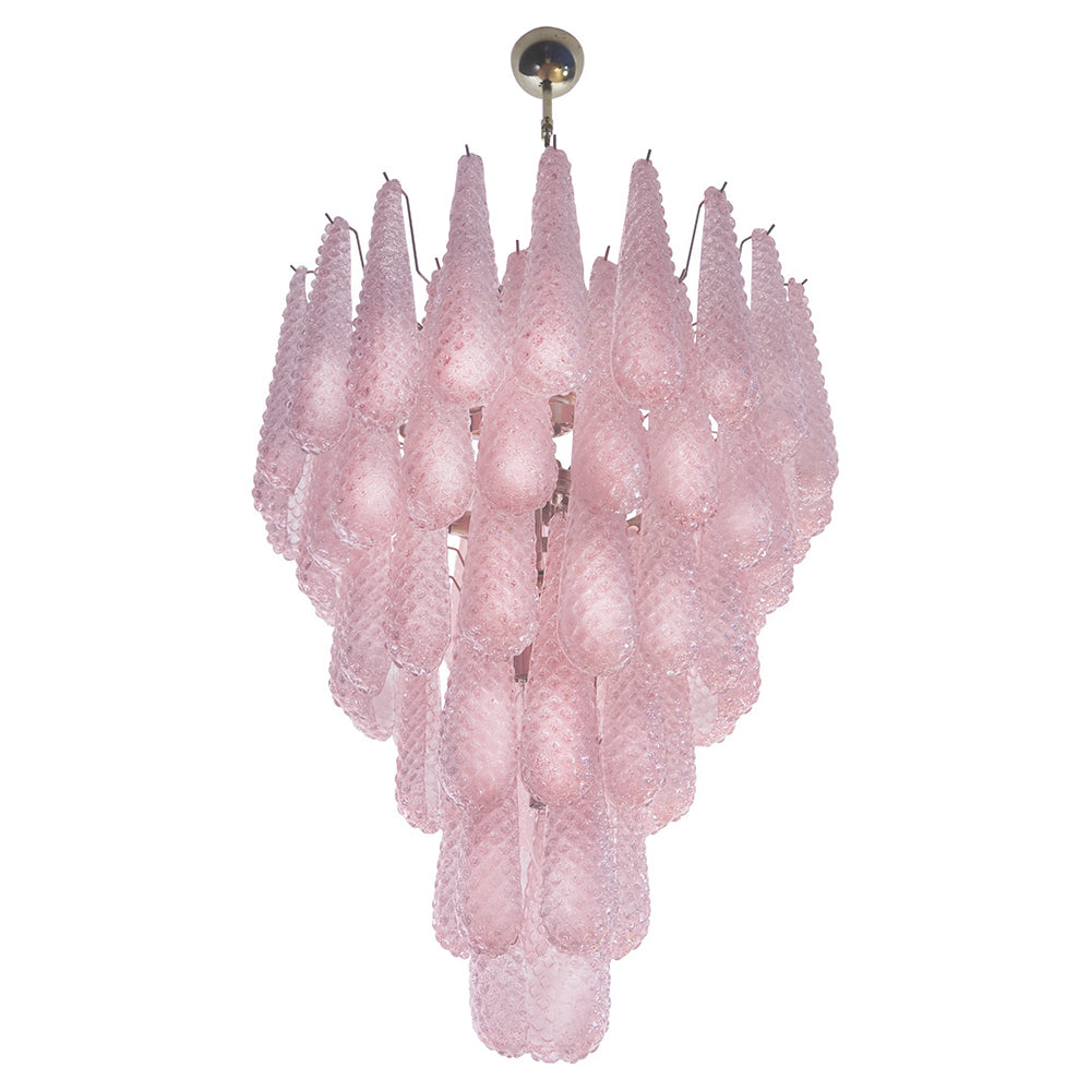 Inset Premium Drop Murano Metal Glass Chandelier - Letslighting