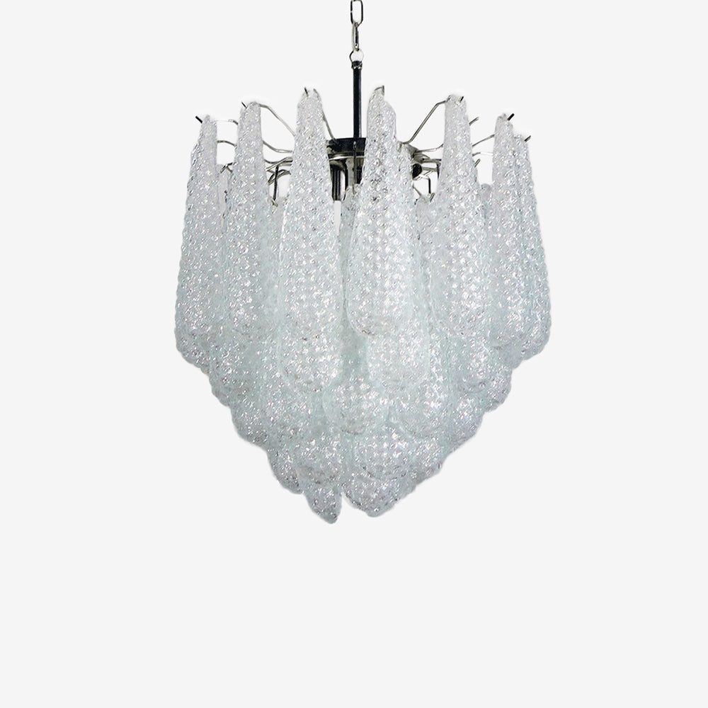 Inset Premium Drop Murano Metal Glass Chandelier - Letslighting