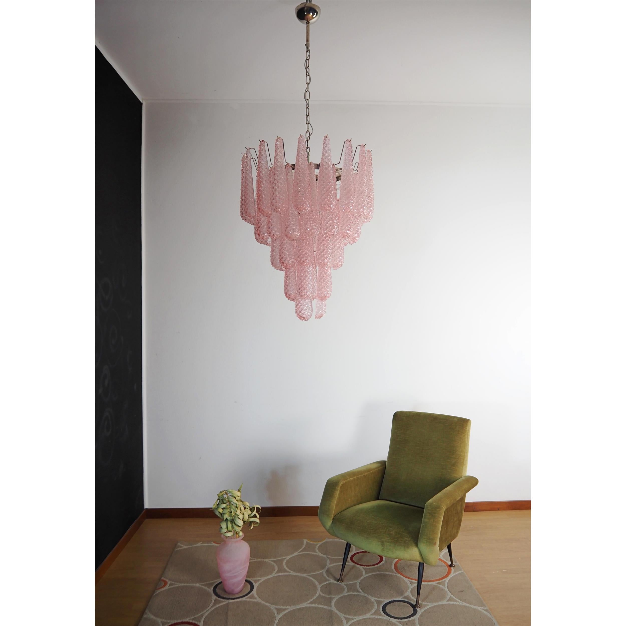 Inset Premium Drop Murano Metal Glass Chandelier - Letslighting