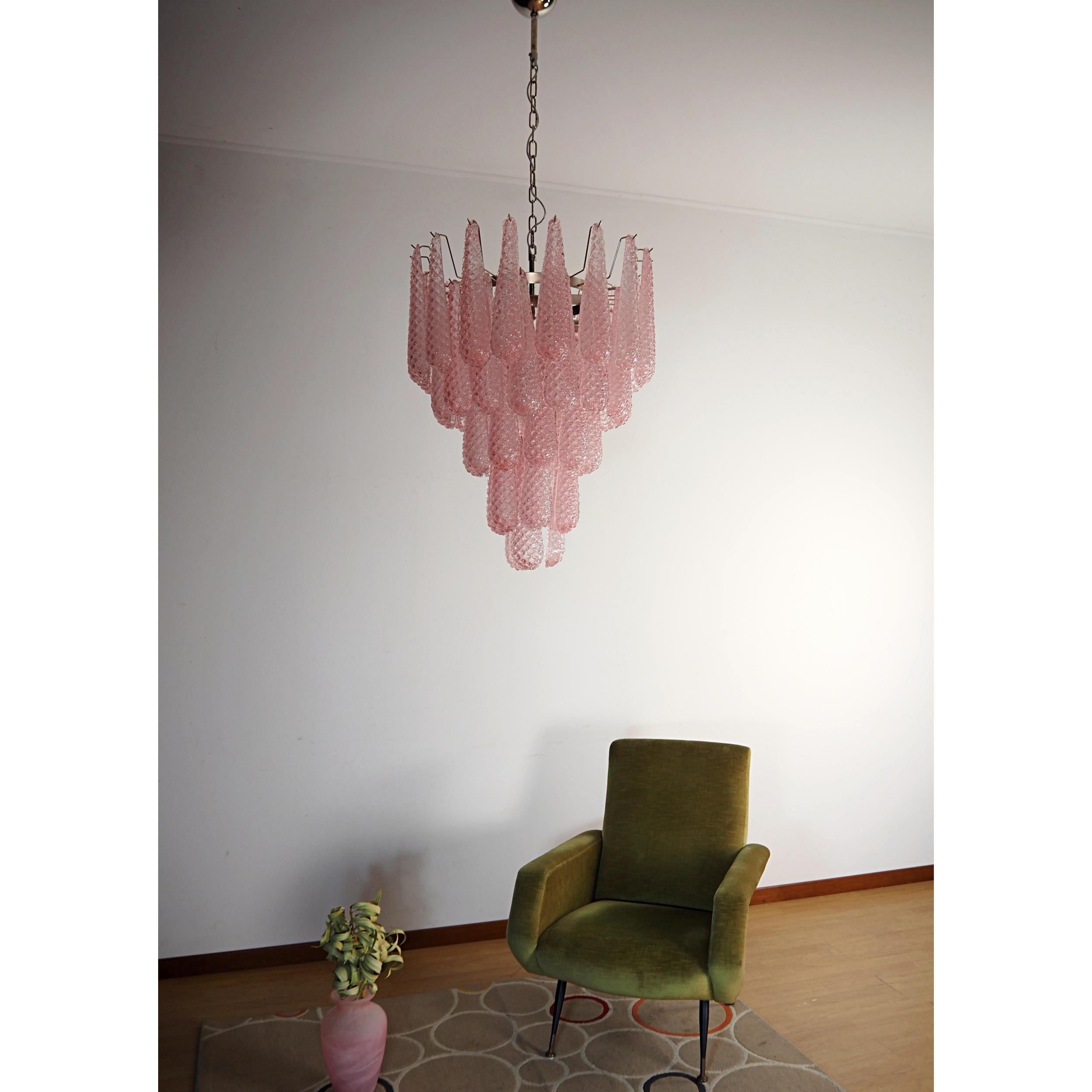 Inset Premium Drop Murano Metal Glass Chandelier - Letslighting