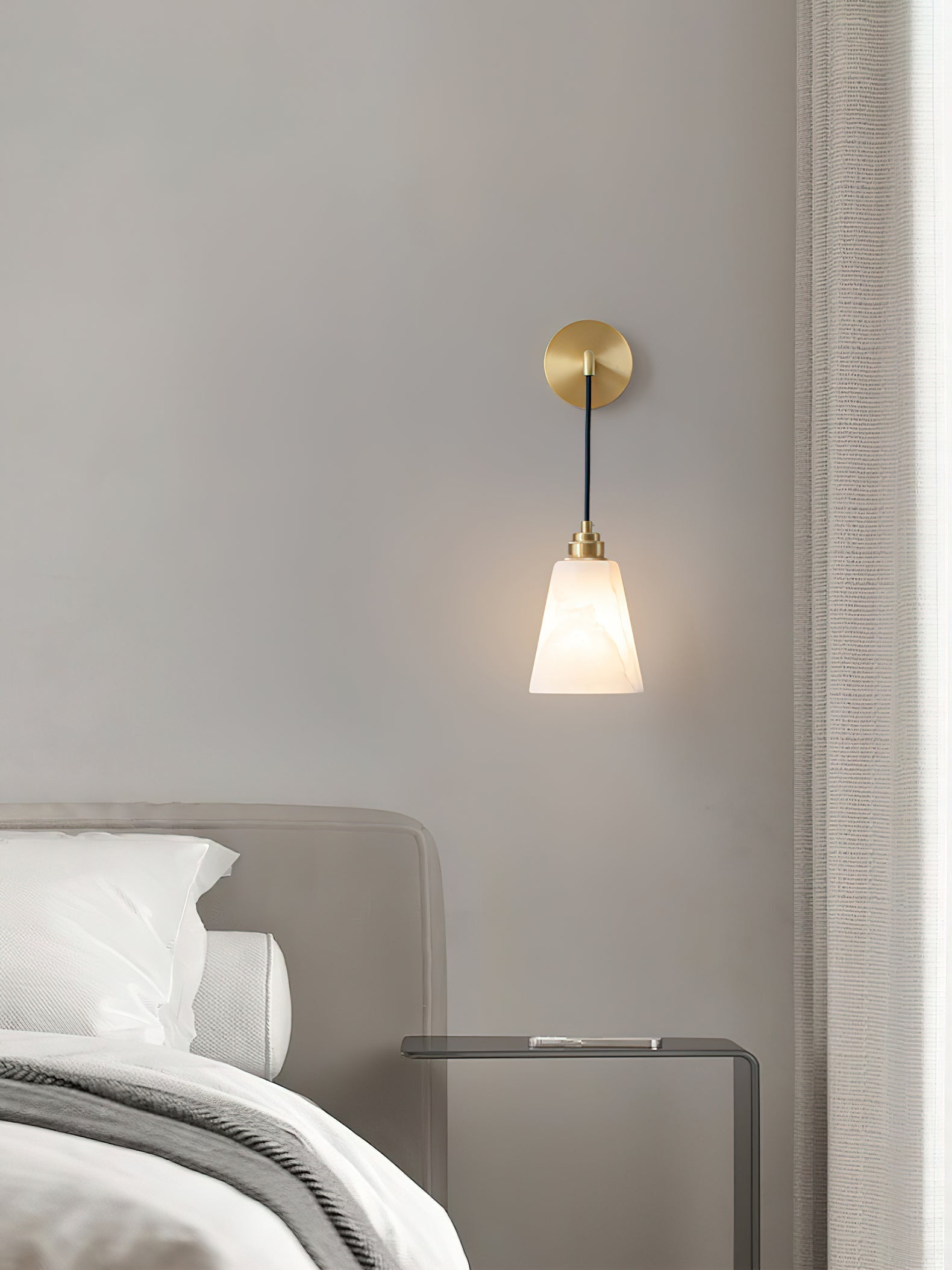 Alba Alabaster Wall Pendant Light - Neutralighting
