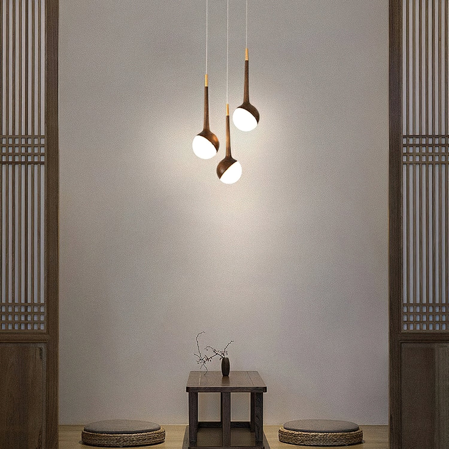 Aurora Kronleuchter Minimalist Droplet LED-Letslighting