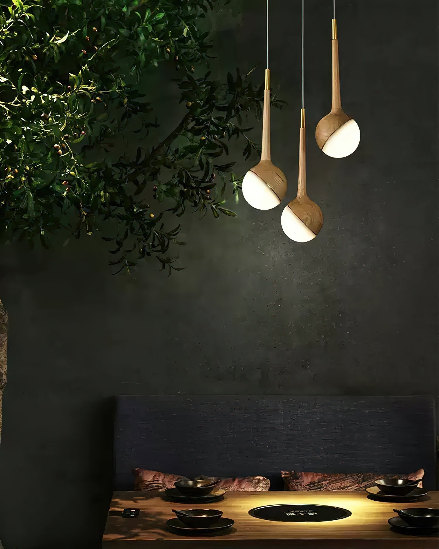 Aurora Kronleuchter Minimalist Droplet LED-Letslighting