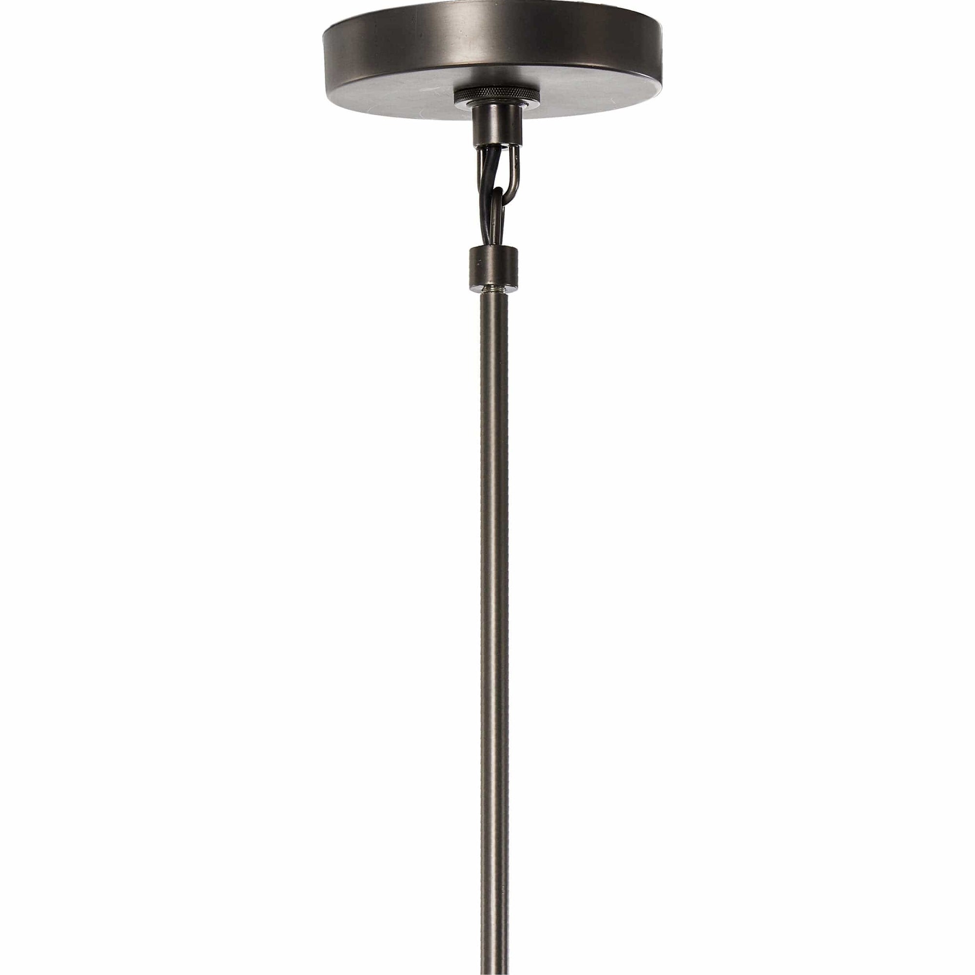 Nook Industrieller Vintage Kronleuchter aus Messing-Letslighting
