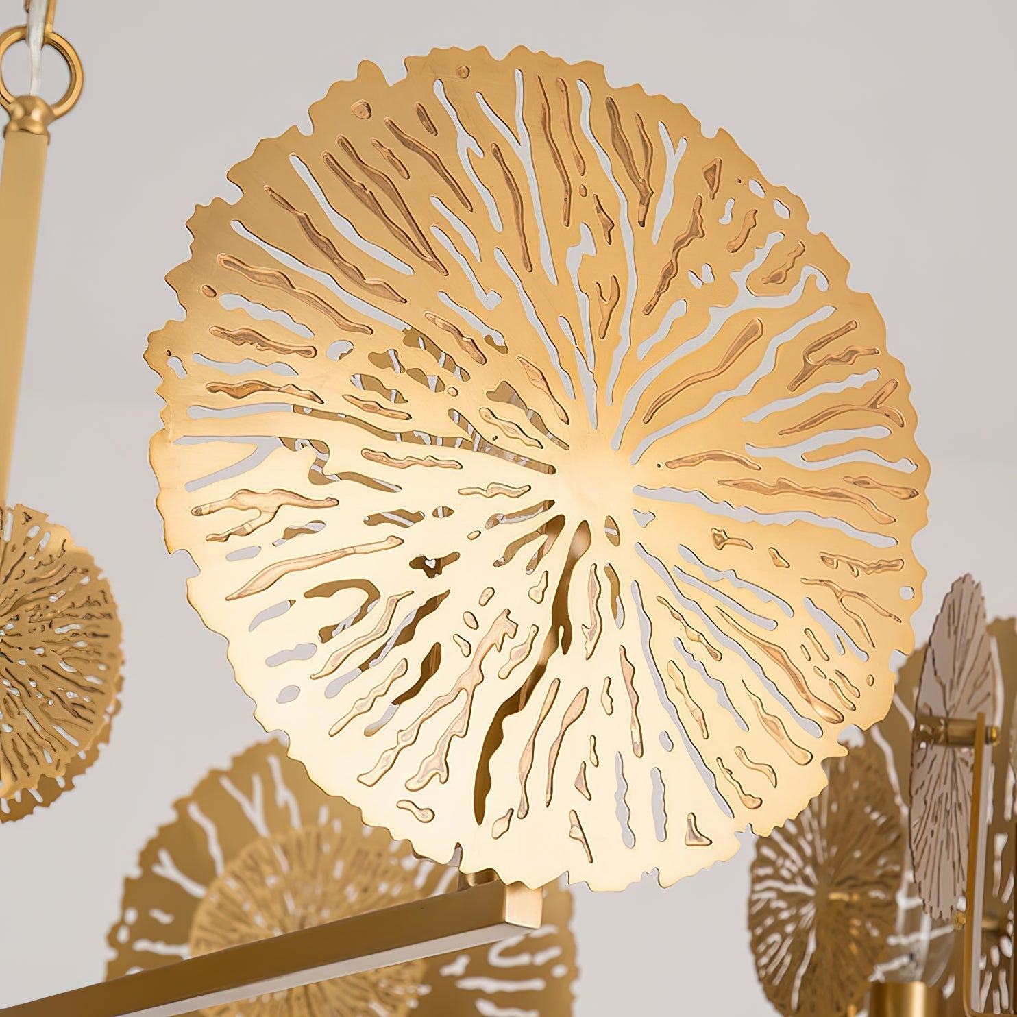 Orb Luxus-Kronleuchter aus Messing-Letslighting
