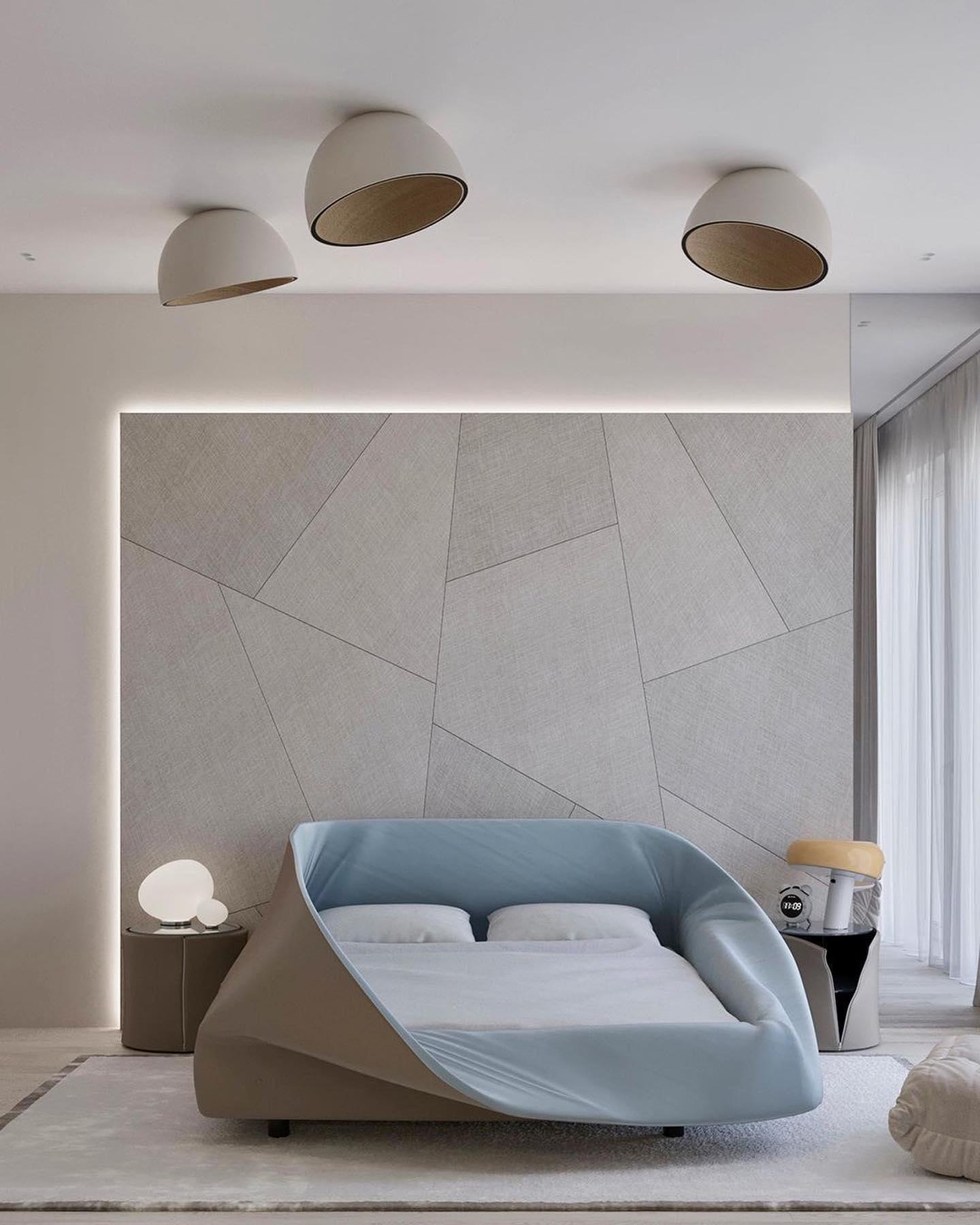 Parker Minimalist Metal Ceiling Lamp-Letslighting
