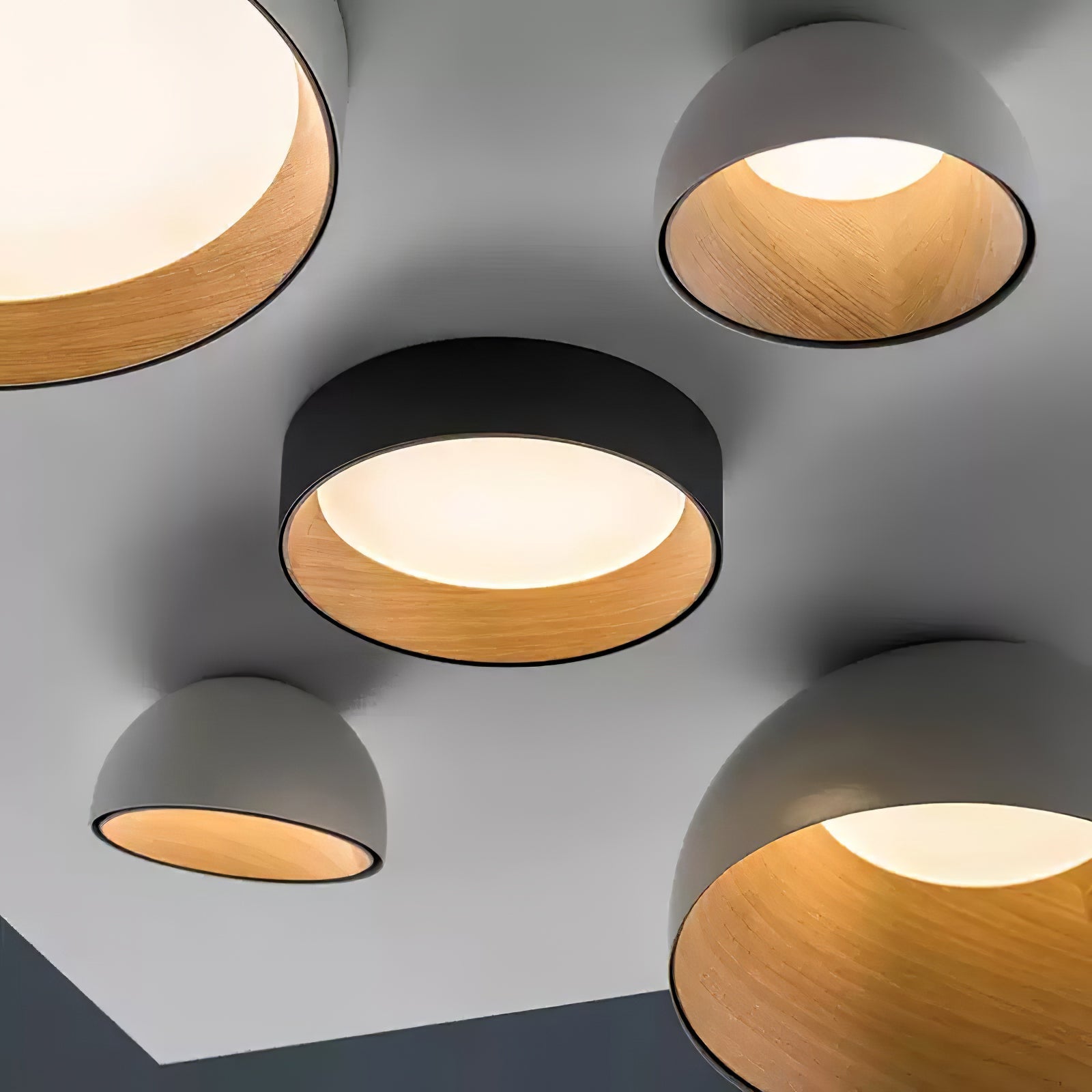 Caraeara Modern Minimalistisch Rund Deckenleuchte-Letslighting