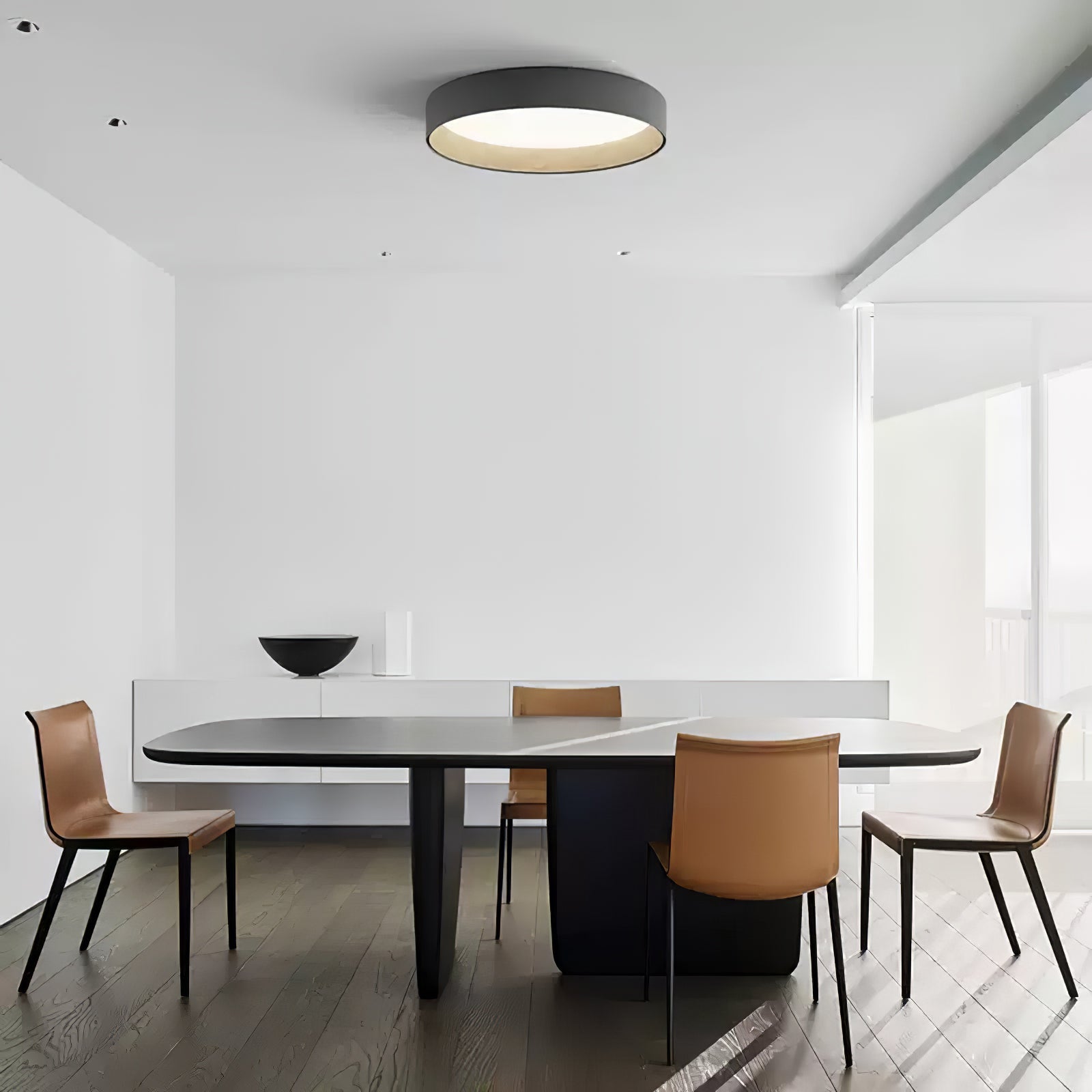 Caraeara Modern Minimalistisch Rund Deckenleuchte-Letslighting