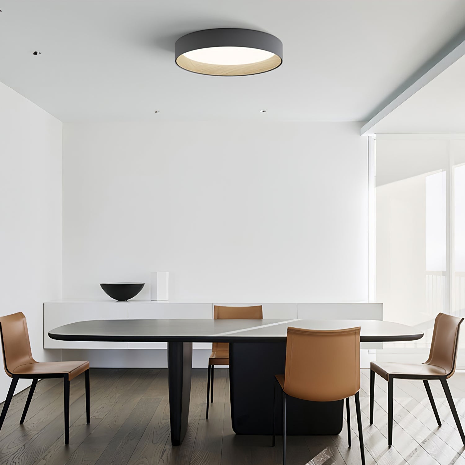 Caraeara Modern Minimalistisch Rund Deckenleuchte-Letslighting