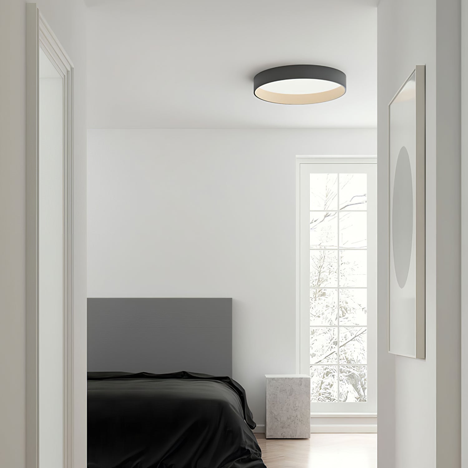 Caraeara Modern Minimalistisch Rund Deckenleuchte-Letslighting