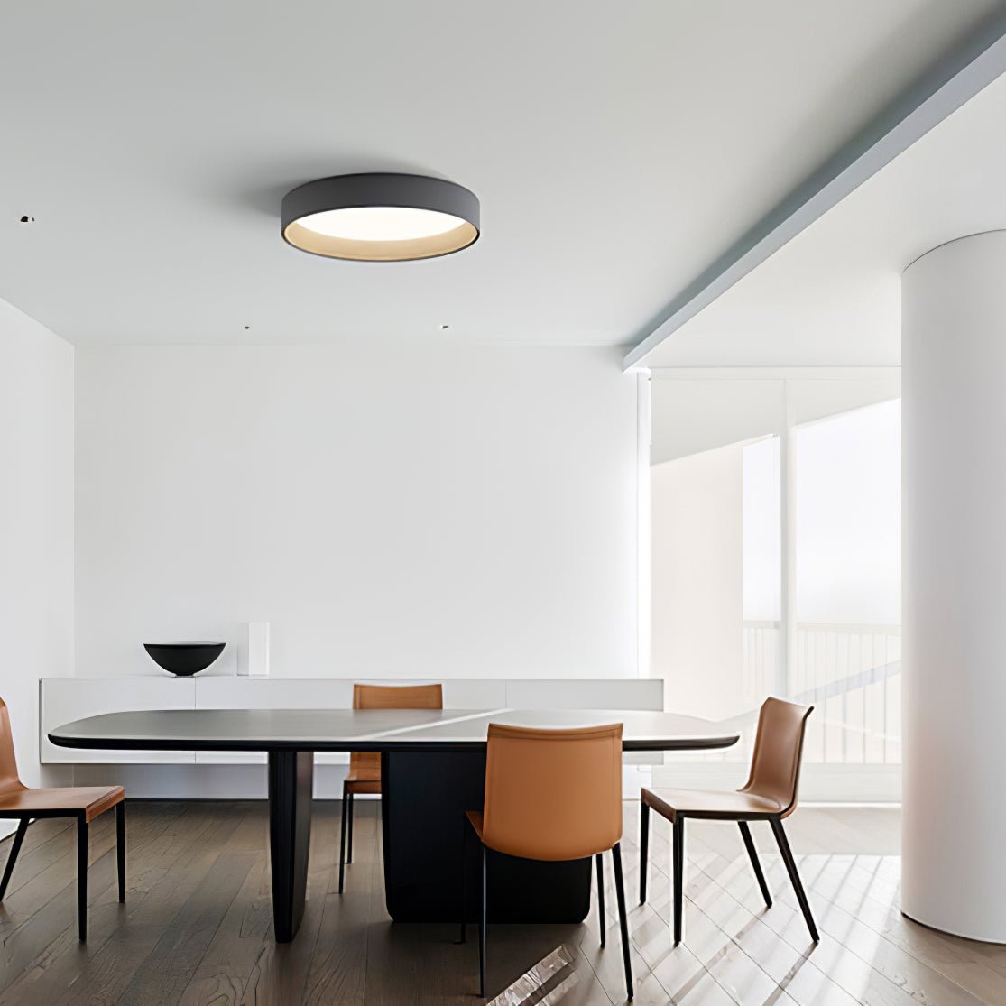 Caraeara Modern Minimalistisch Rund Deckenleuchte-Letslighting